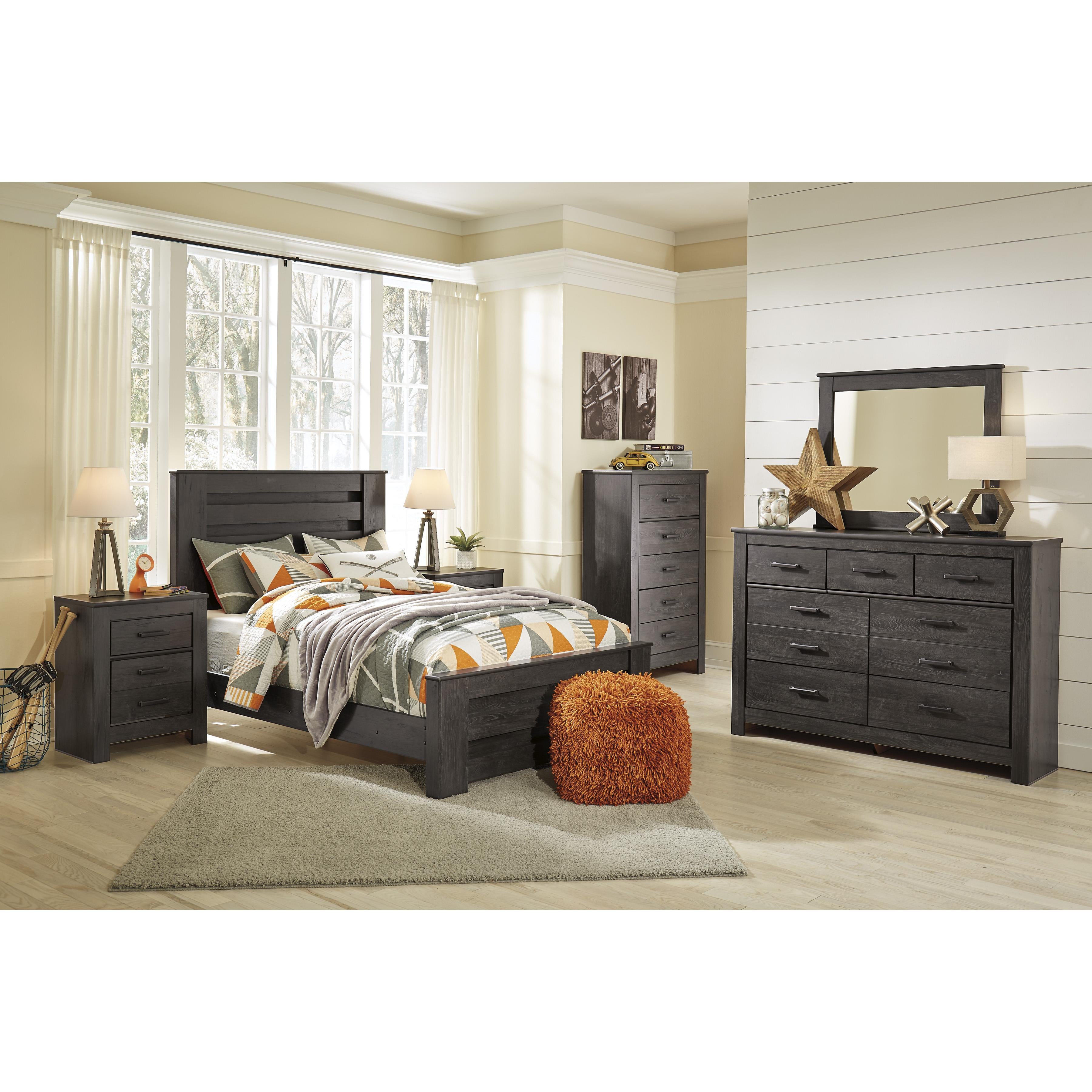  Signature Design by Ashley Brinxton B249B1 Dresser and Mirror IMAGE 7