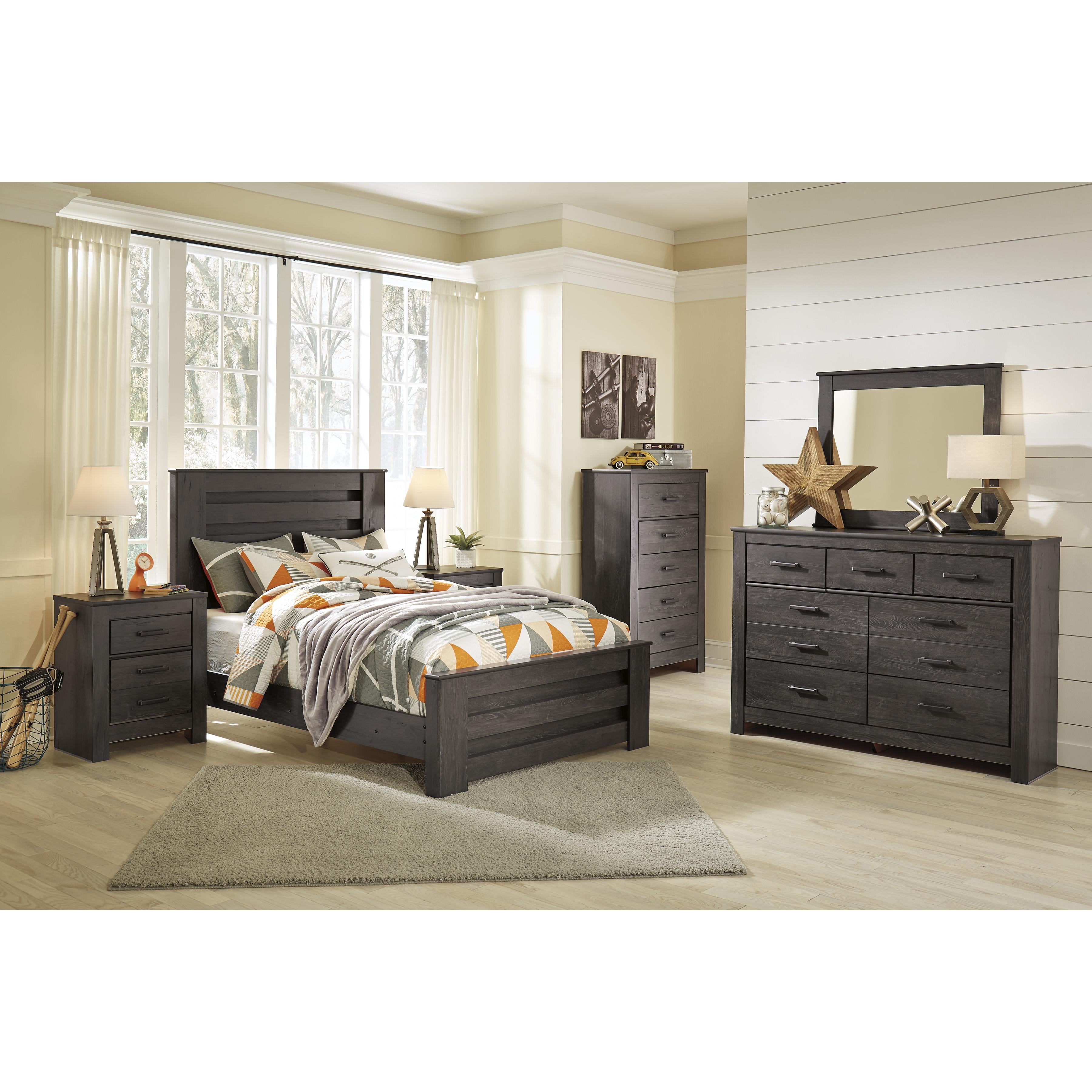  Signature Design by Ashley Brinxton B249B1 Dresser and Mirror IMAGE 8