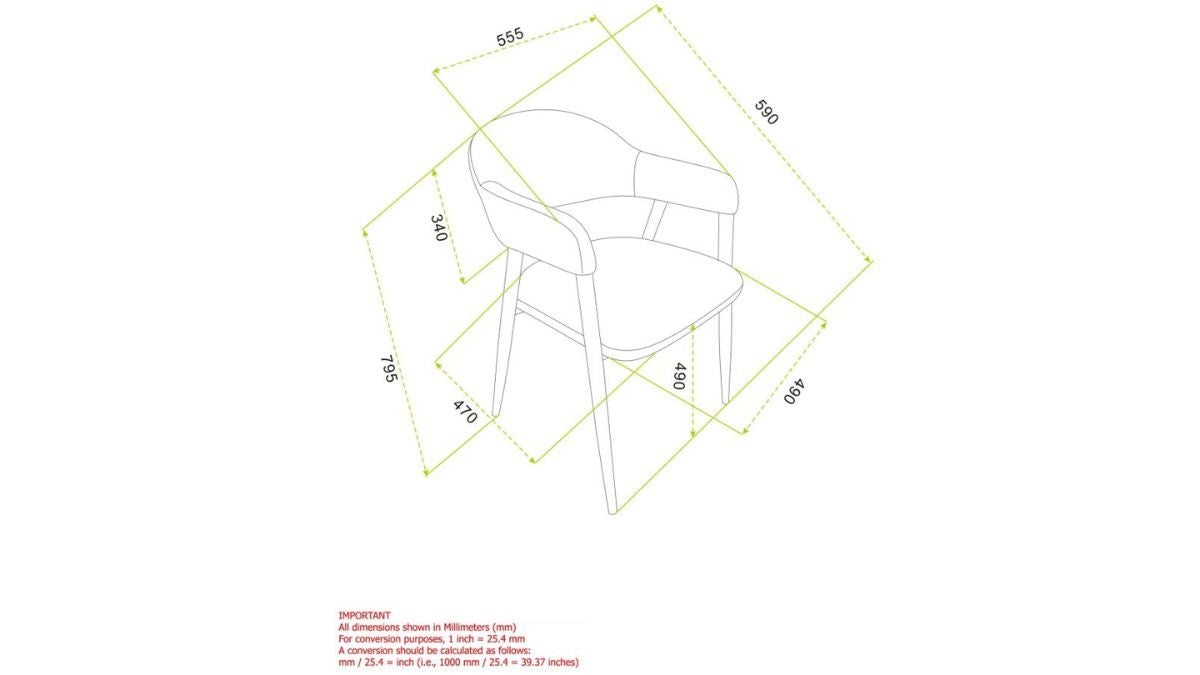 JILSA/ARCHER 5PC DINING SET