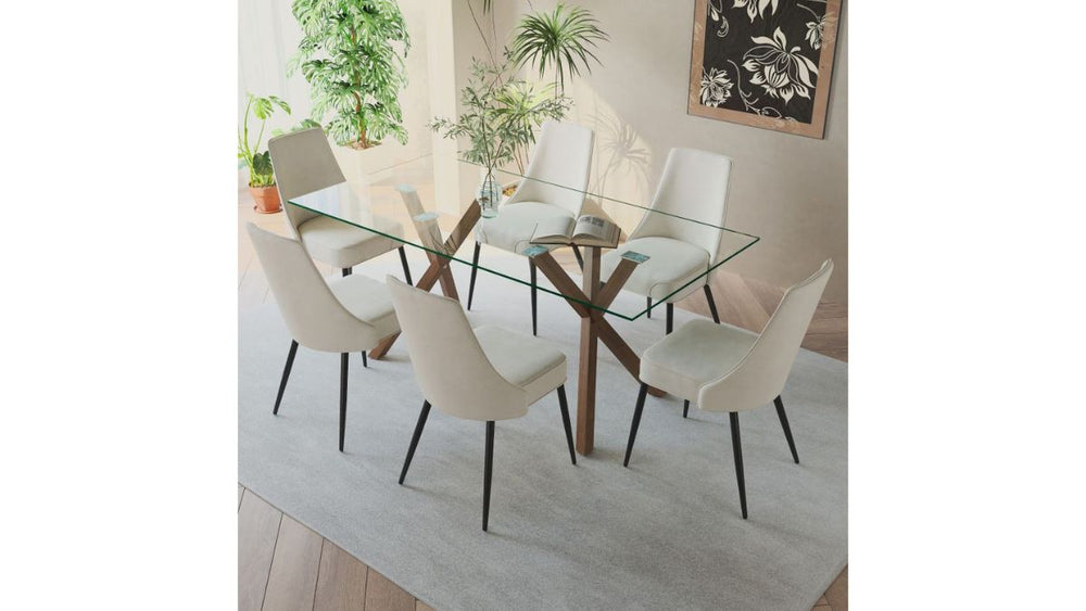 WORLDWIDE HOME FURNISHINGS KODA DINING CHAIR (SET OF 2)