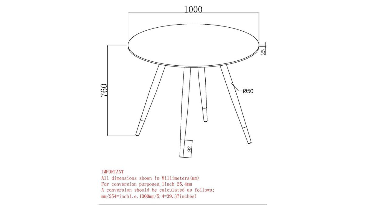 EMERY/OLIS 5PC DINING SET