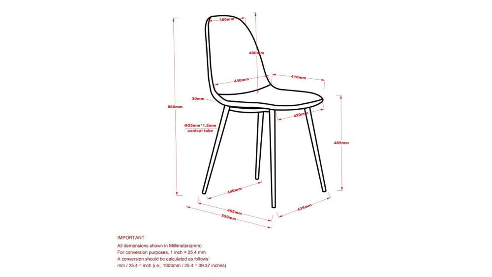 LYNA DINING CHAIR (SET OF 4)
