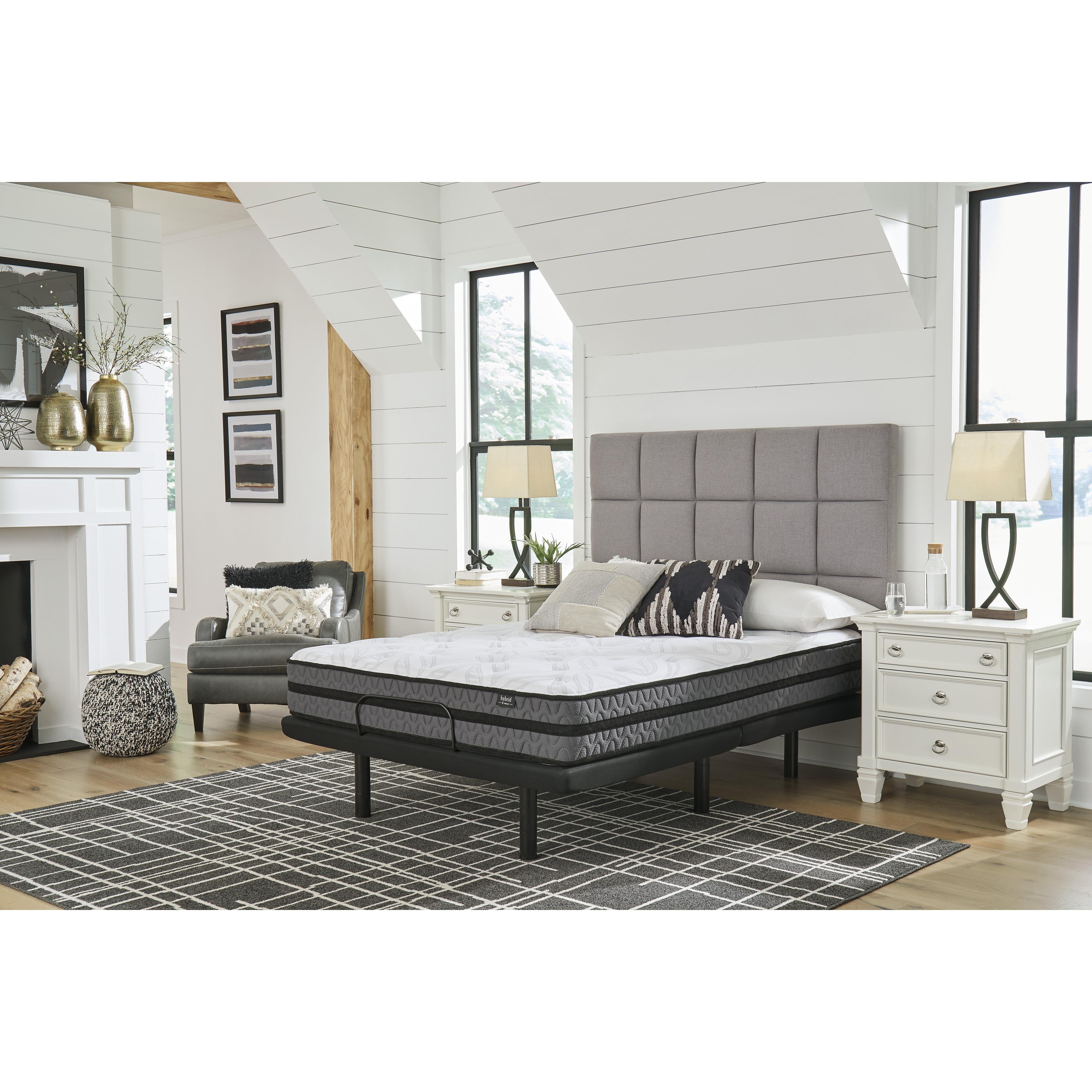  Sierra Sleep 10 Inch Pocketed Hybrid M58941 King Mattress IMAGE 13