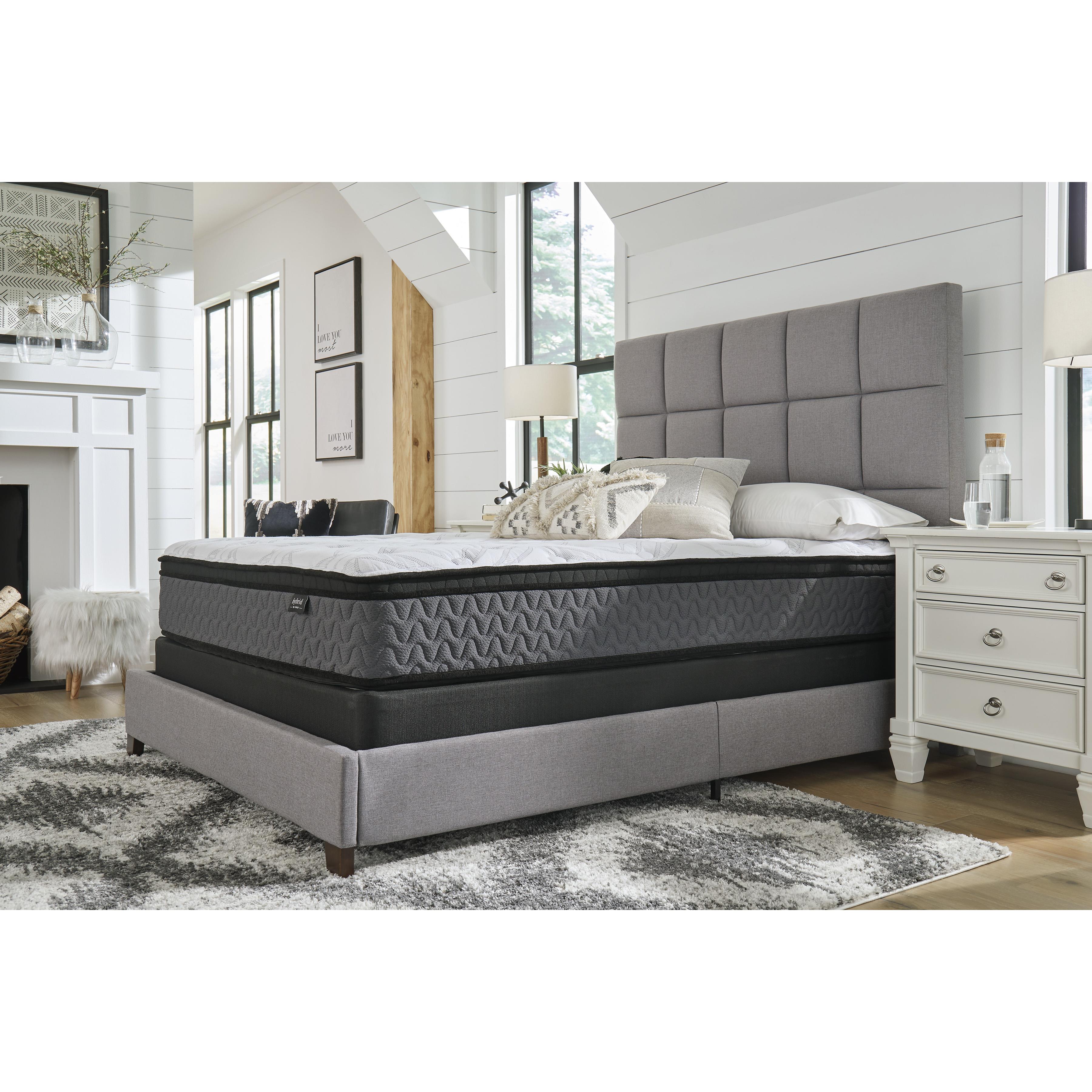  Sierra Sleep 12 Inch Pocketed Hybrid M59051 California King Mattress IMAGE 2