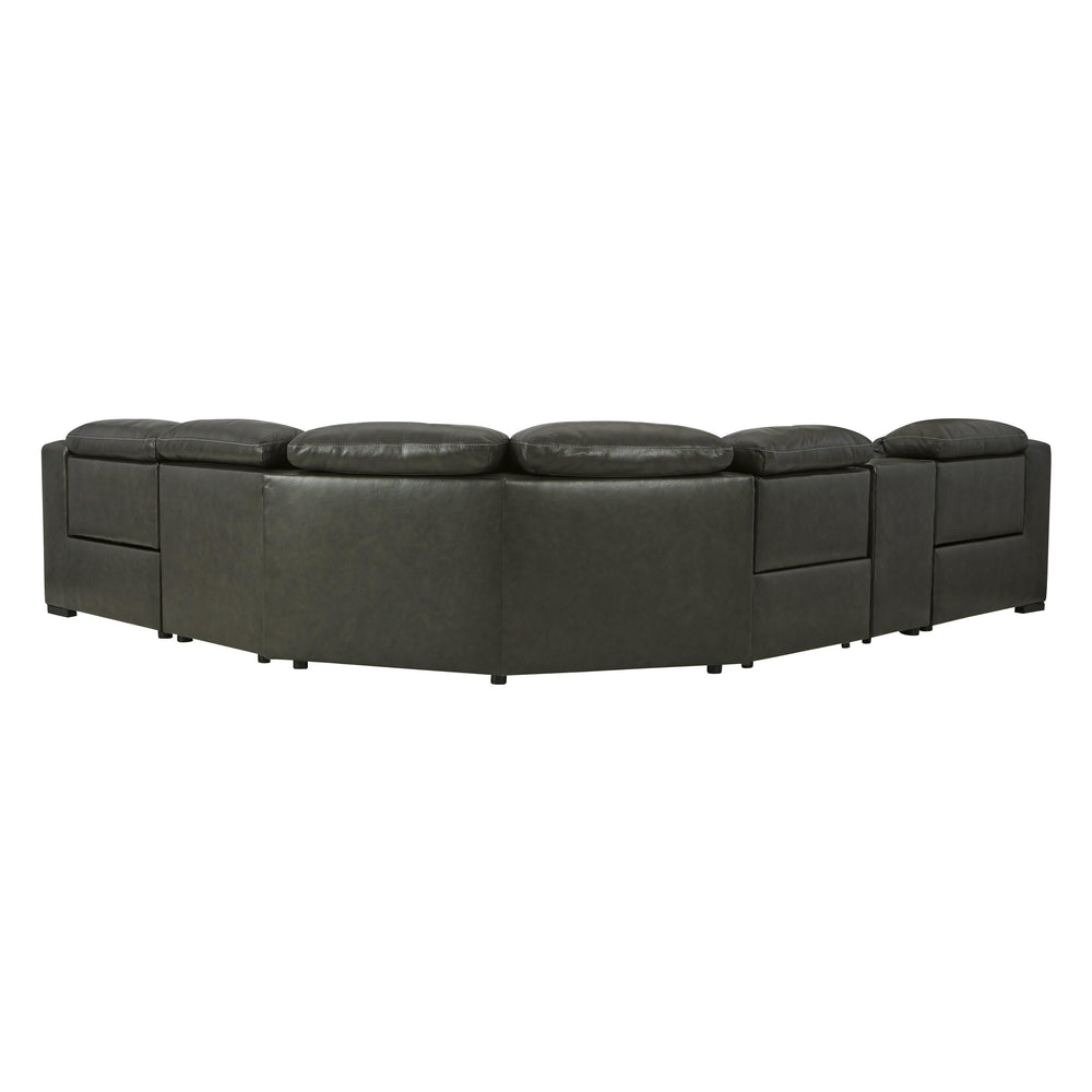  Signature Design by Ashley Center Line U63404S4 6 pc Power Reclining Sectional IMAGE 2