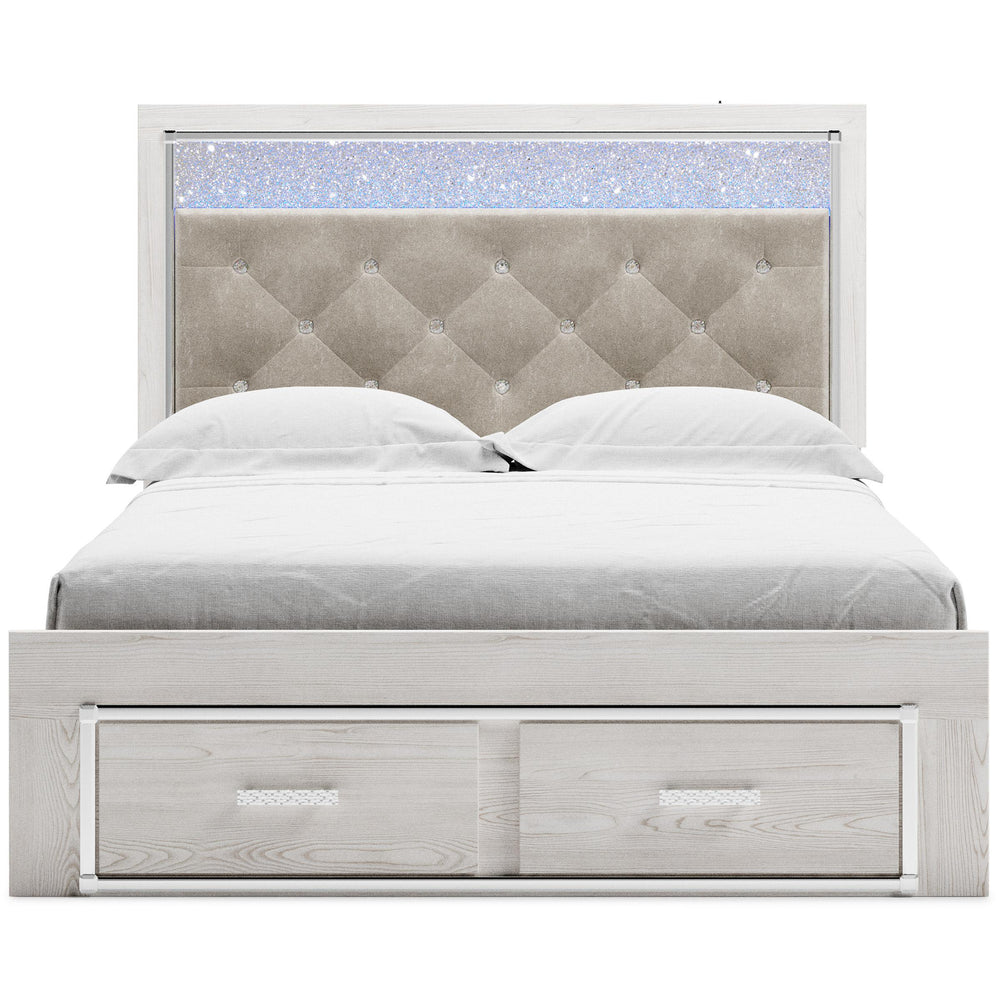  Signature Design by Ashley Altyra B2640B17 Queen Upholstered Storage Bed IMAGE 2