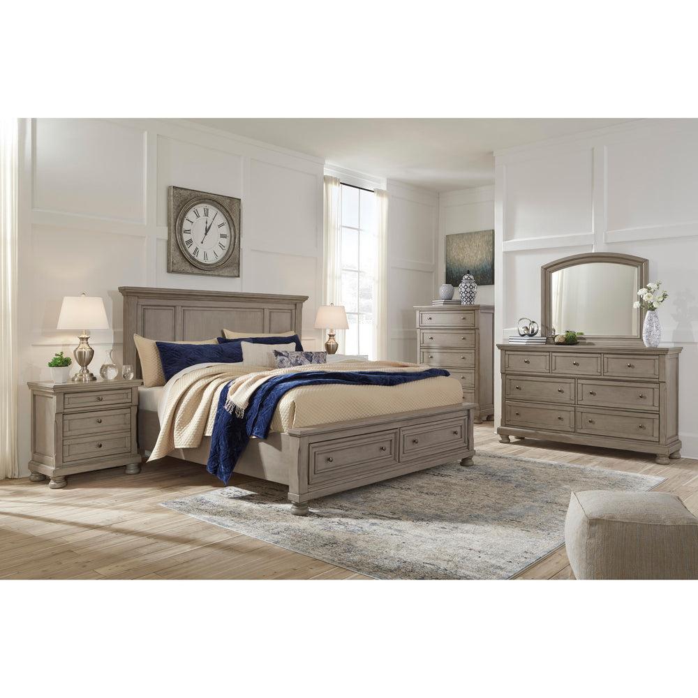  Signature Design by Ashley Lettner B733B35 California King Panel Storage bed IMAGE 4