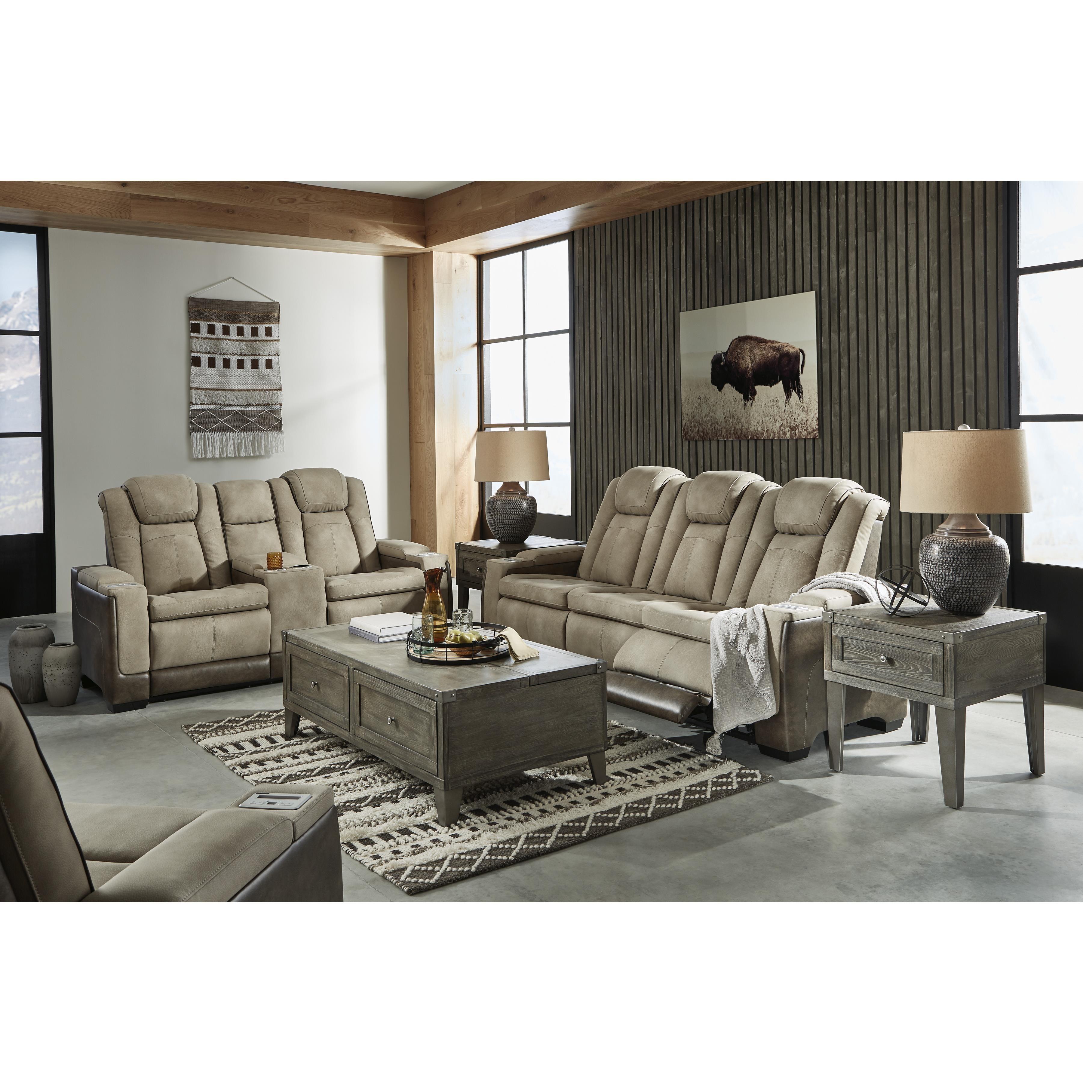  Signature Design by Ashley Next-Gen DuraPella 2200318 Power Reclining Loveseat with Console and Adjustable Headrest IMAGE 16