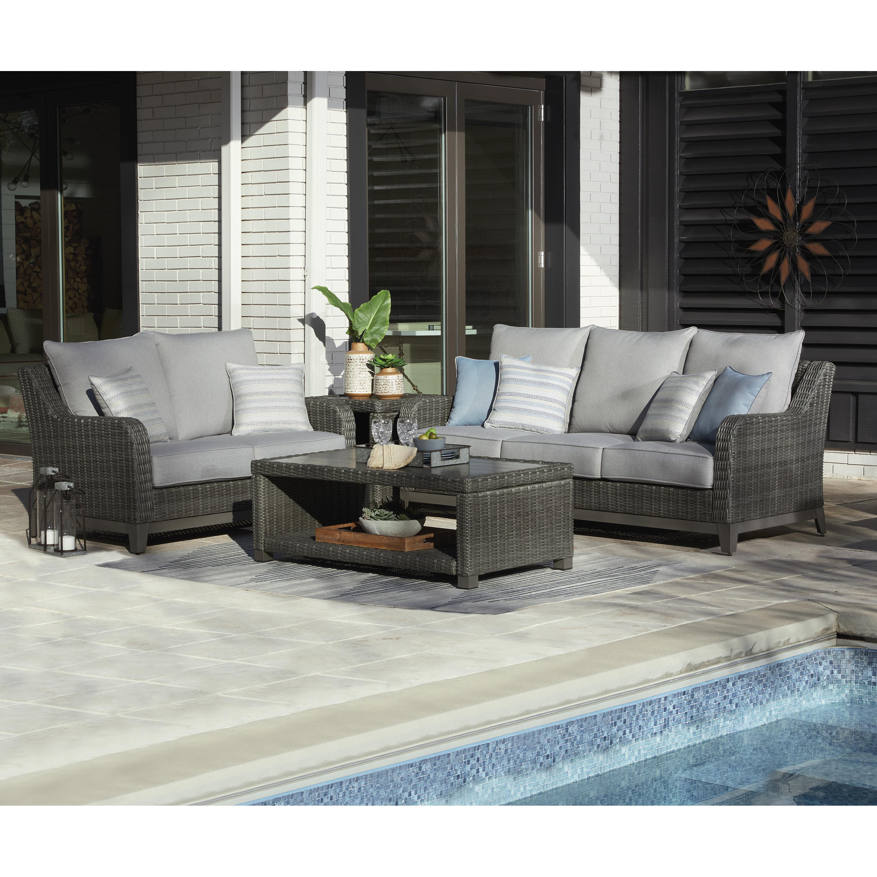  Signature Design by Ashley Elite Park P518-702 Square End Table IMAGE 8
