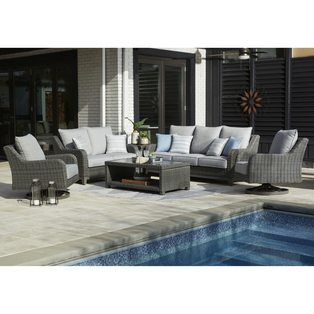  Signature Design by Ashley Elite Park P518-702 Square End Table IMAGE 9