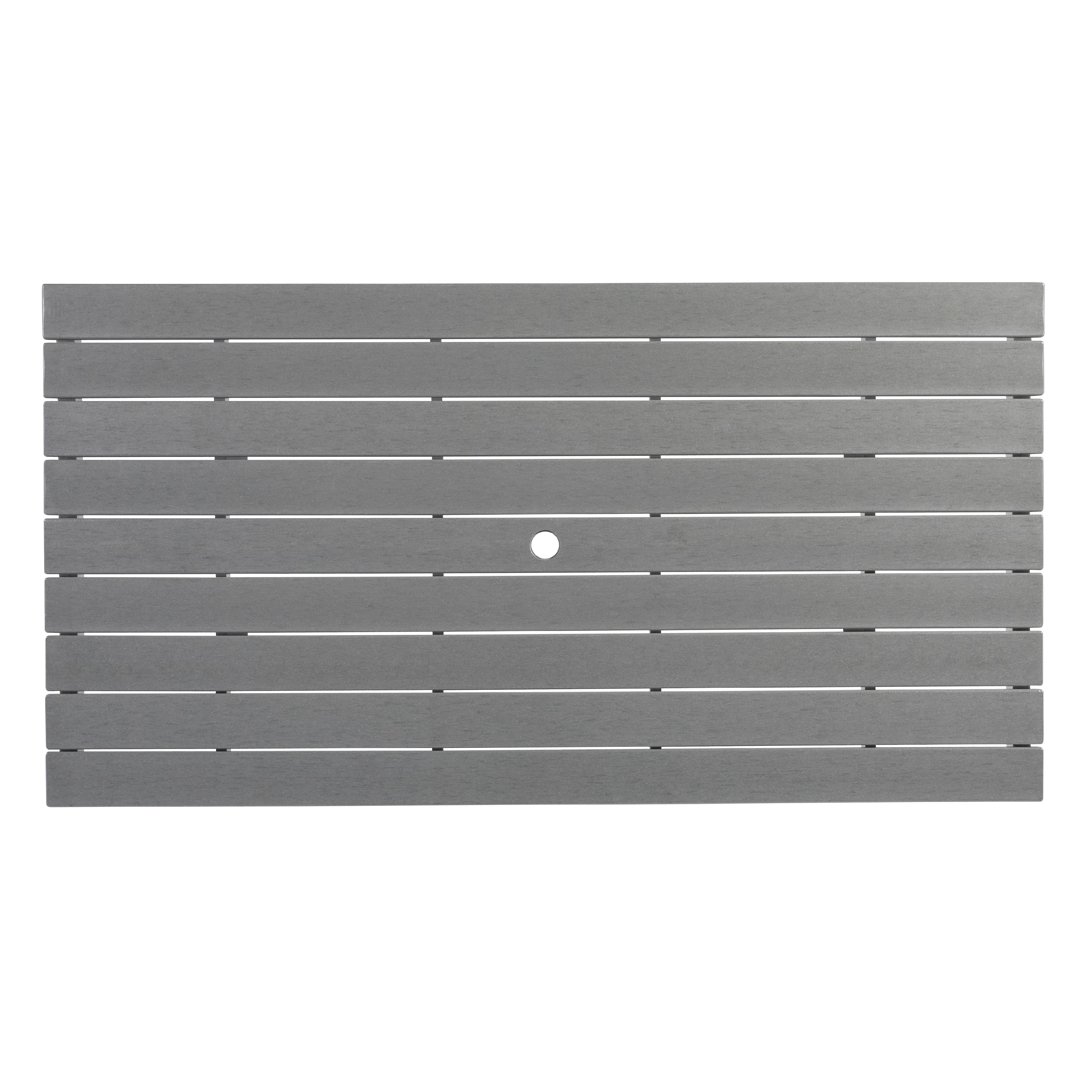  Signature Design by Ashley Transville P210-642 Rectangular Counter Table with Umbrella Option IMAGE 3