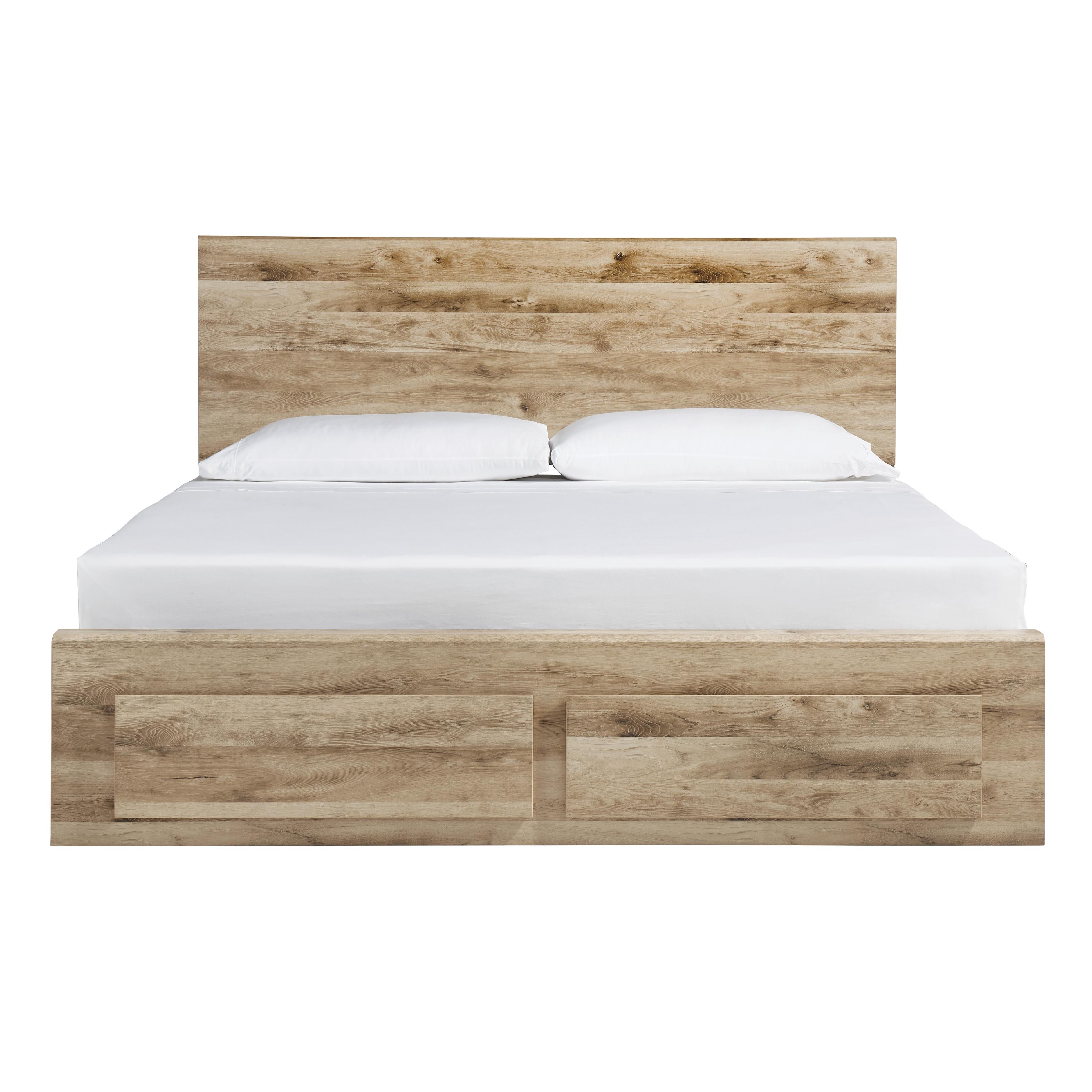  Signature Design by Ashley Hyanna B1050B13 King Panel Storage Bed with 2 Under Bed Storage Drawer IMAGE 2