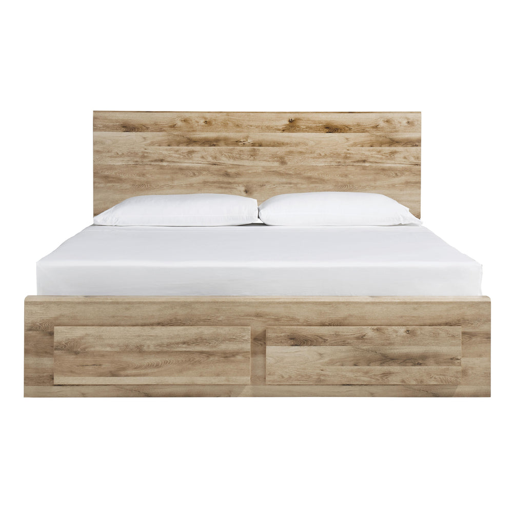  Signature Design by Ashley Hyanna B1050B13 King Panel Storage Bed with 2 Under Bed Storage Drawers IMAGE 2