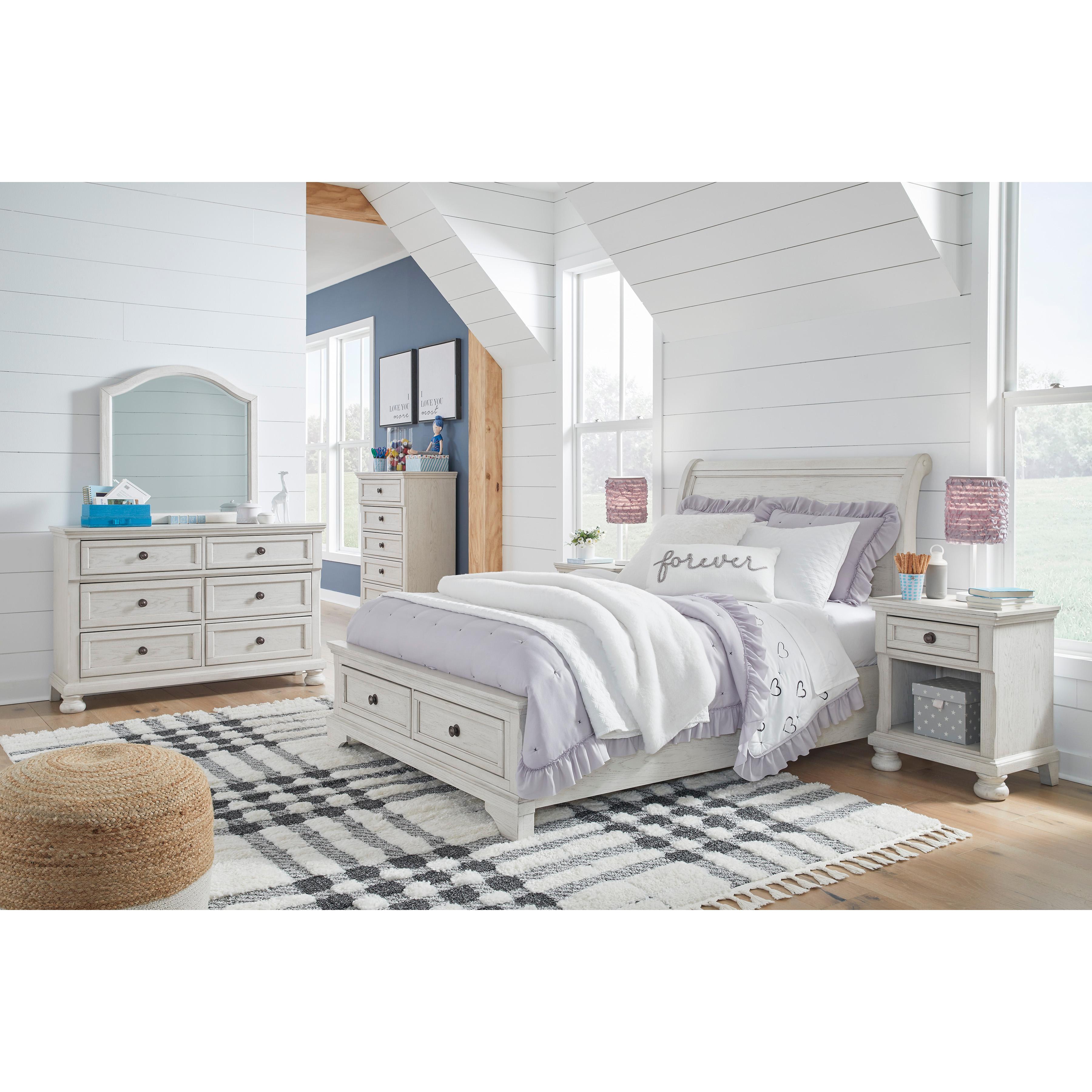  Signature Design by Ashley Robbinsdale B742-91 One Drawer Night Stand IMAGE 9