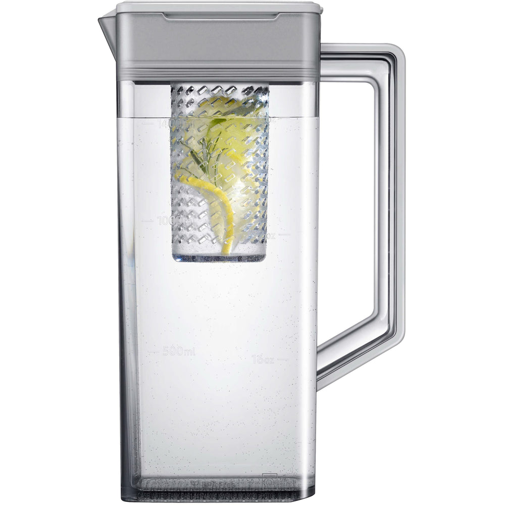  Samsung Bespoke 36-inch, 24 cu.ft. Counter-Depth French Door Refrigerator with Dual Ice Maker RF24BB6600QLAA IMAGE 12