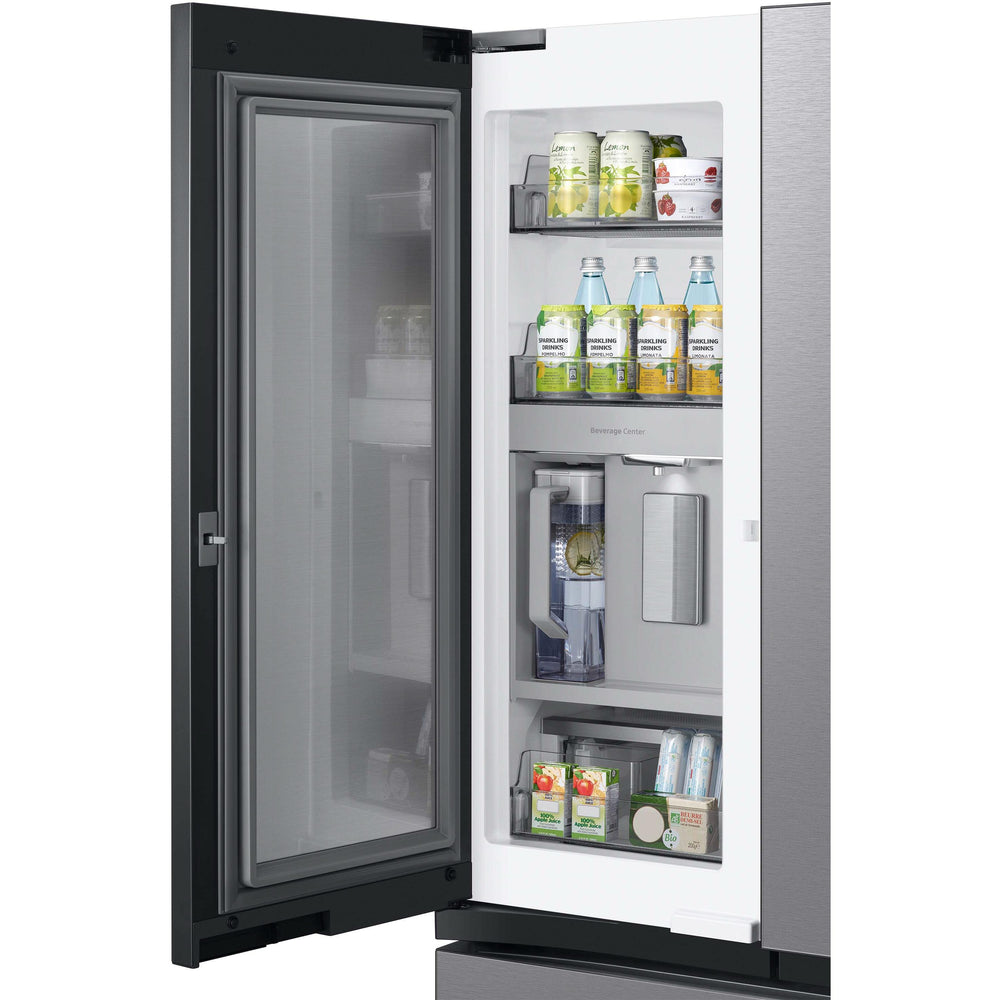  Samsung Bespoke 36-inch, 24 cu.ft. Counter-Depth French Door Refrigerator with Dual Ice Maker RF24BB6600QLAA IMAGE 8