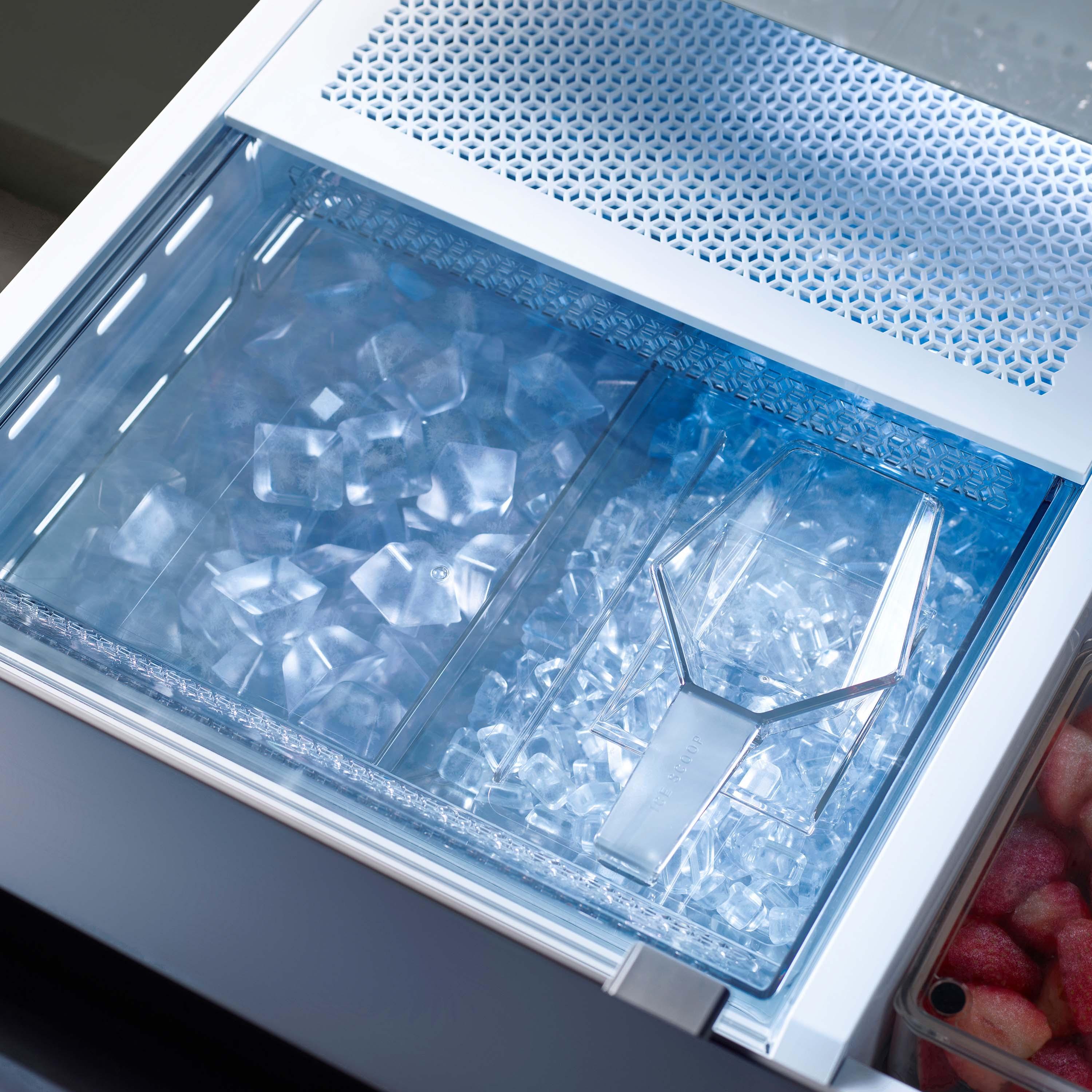  Samsung Bespoke 36-inch, 30 cu.ft. French Door Refrigerator with Dual Ice Maker RF30BB6600QLAA IMAGE 9