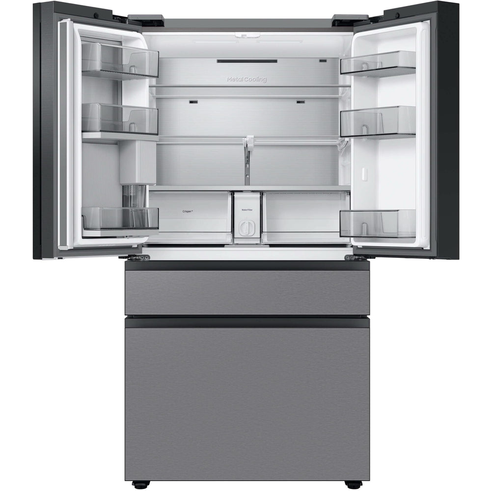  Samsung Bespoke 36-inch, 28.8 cu.ft. 4-Door Refrigerator with Dual Ice Maker RF29BB8600QLAA IMAGE 3