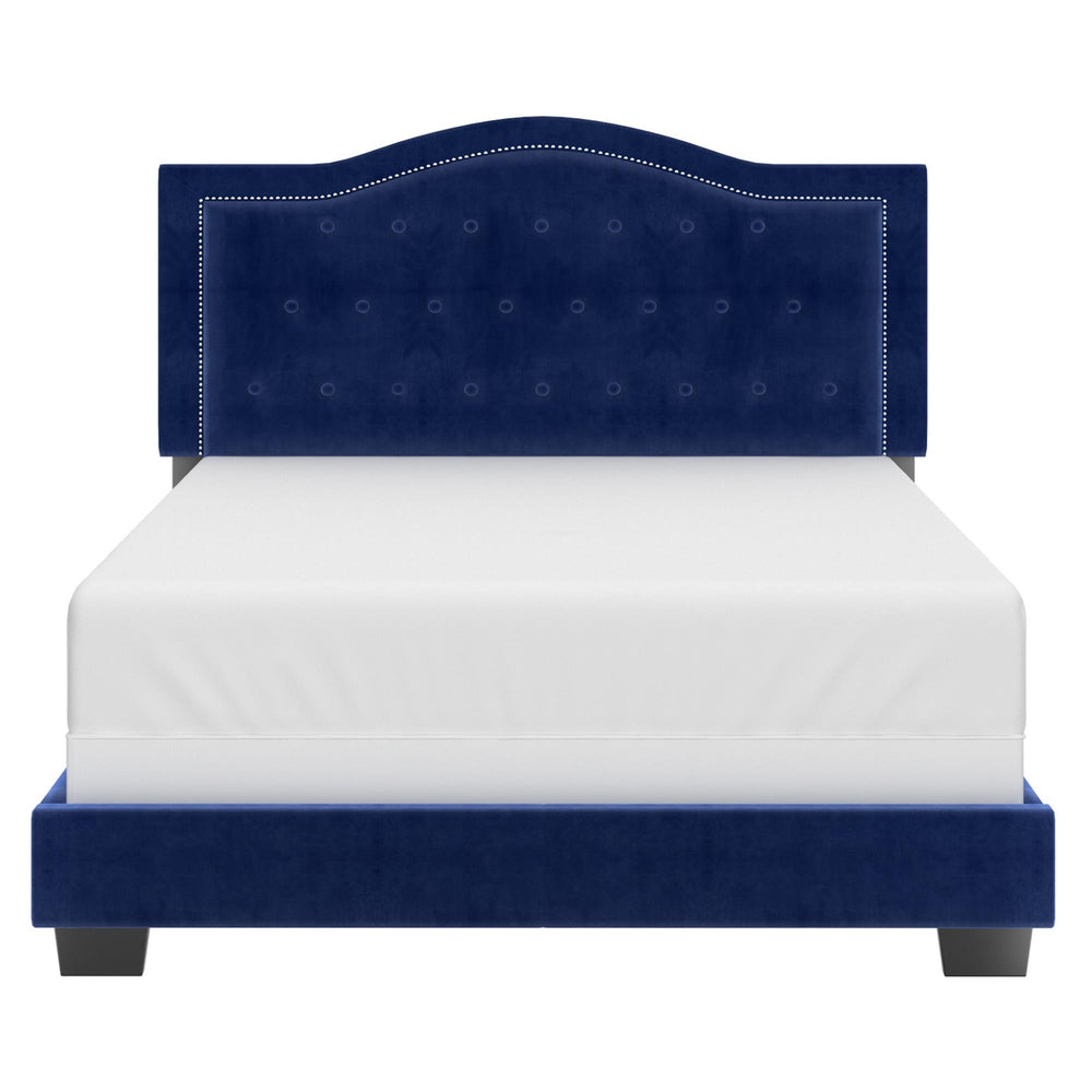  Worldwide Home Furnishings Pixie 101-296Q-NAV 60" Queen Bed - Blue IMAGE 3