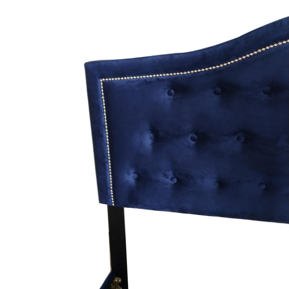  Worldwide Home Furnishings Pixie 101-296Q-NAV 60" Queen Bed - Blue IMAGE 7