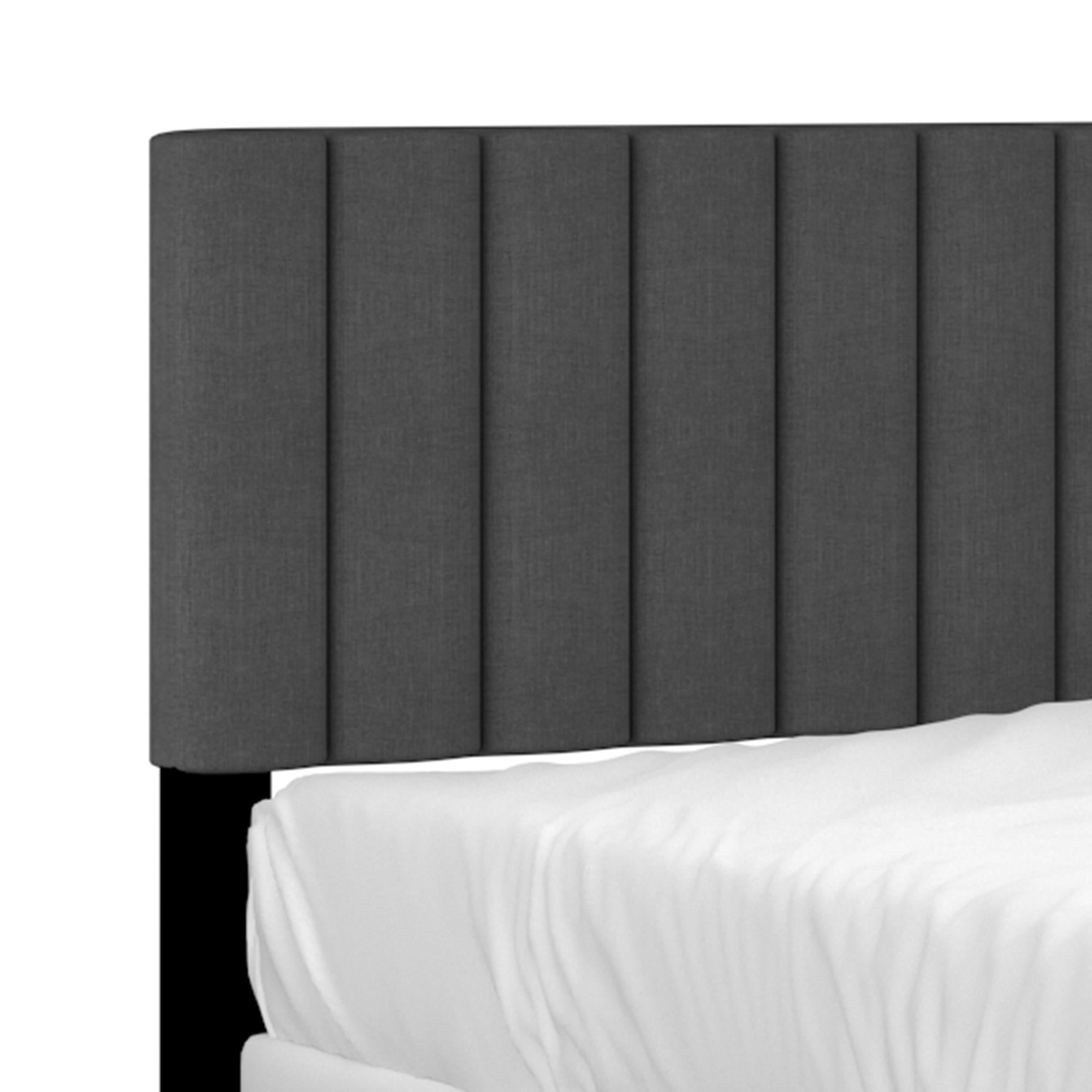  Worldwide Home Furnishings Jedd 101-297Q-CHL 60" Queen Bed - Charcoal IMAGE 5