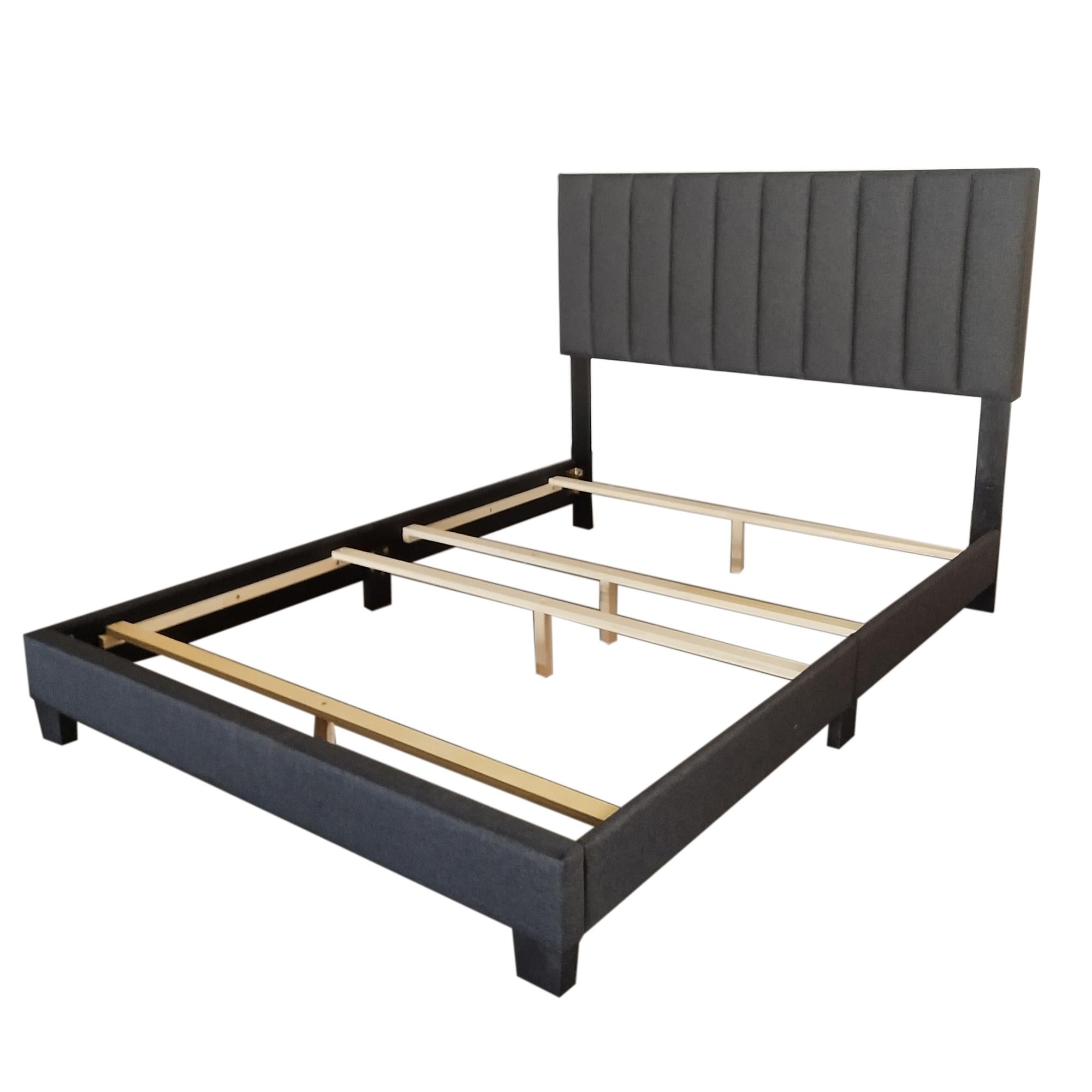  Worldwide Home Furnishings Jedd 101-297Q-CHL 60" Queen Bed - Charcoal IMAGE 6