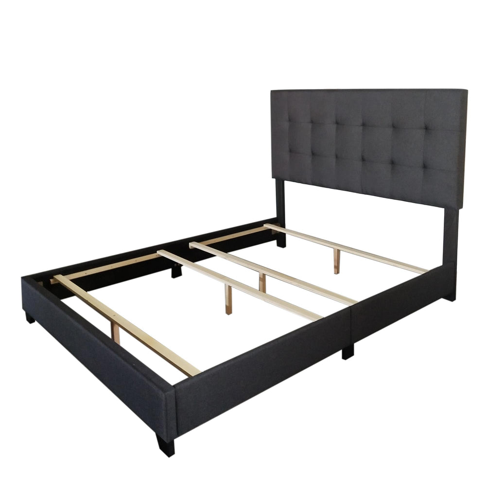  Worldwide Home Furnishings Exton 101-298Q-CHL 60" Queen Bed - Charcoal IMAGE 6