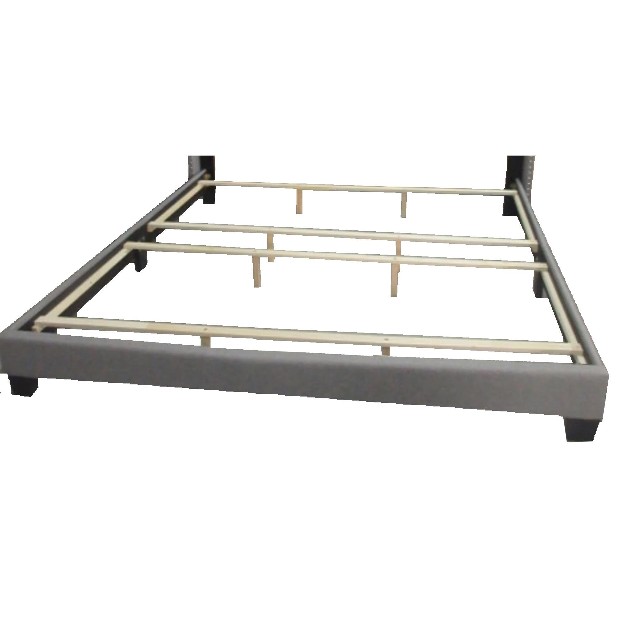  Worldwide Home Furnishings Gunner 101-299K-NAV 78" King Bed - Blue IMAGE 6