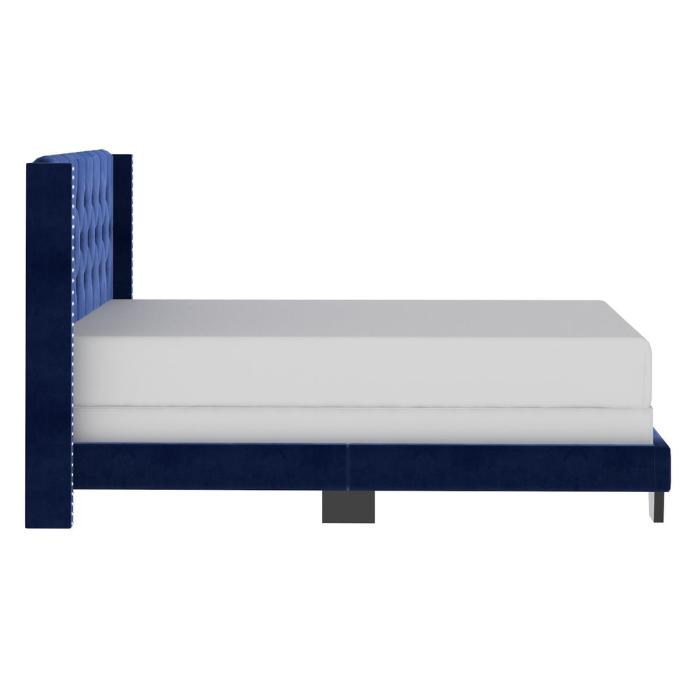  Worldwide Home Furnishings Gunner 101-299Q-NAV 60" Queen Bed - Blue IMAGE 5