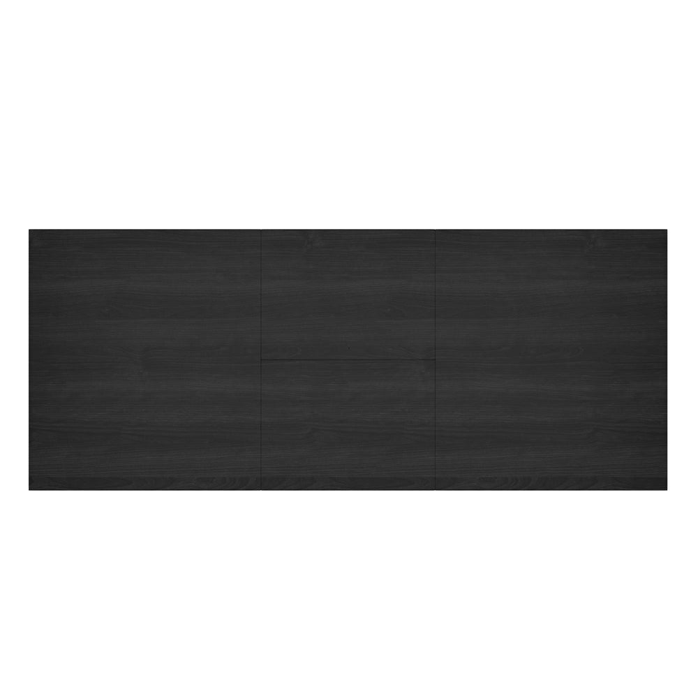  !nspire Eclipse 201-860BLK Dining Table w/Extension - Black IMAGE 5