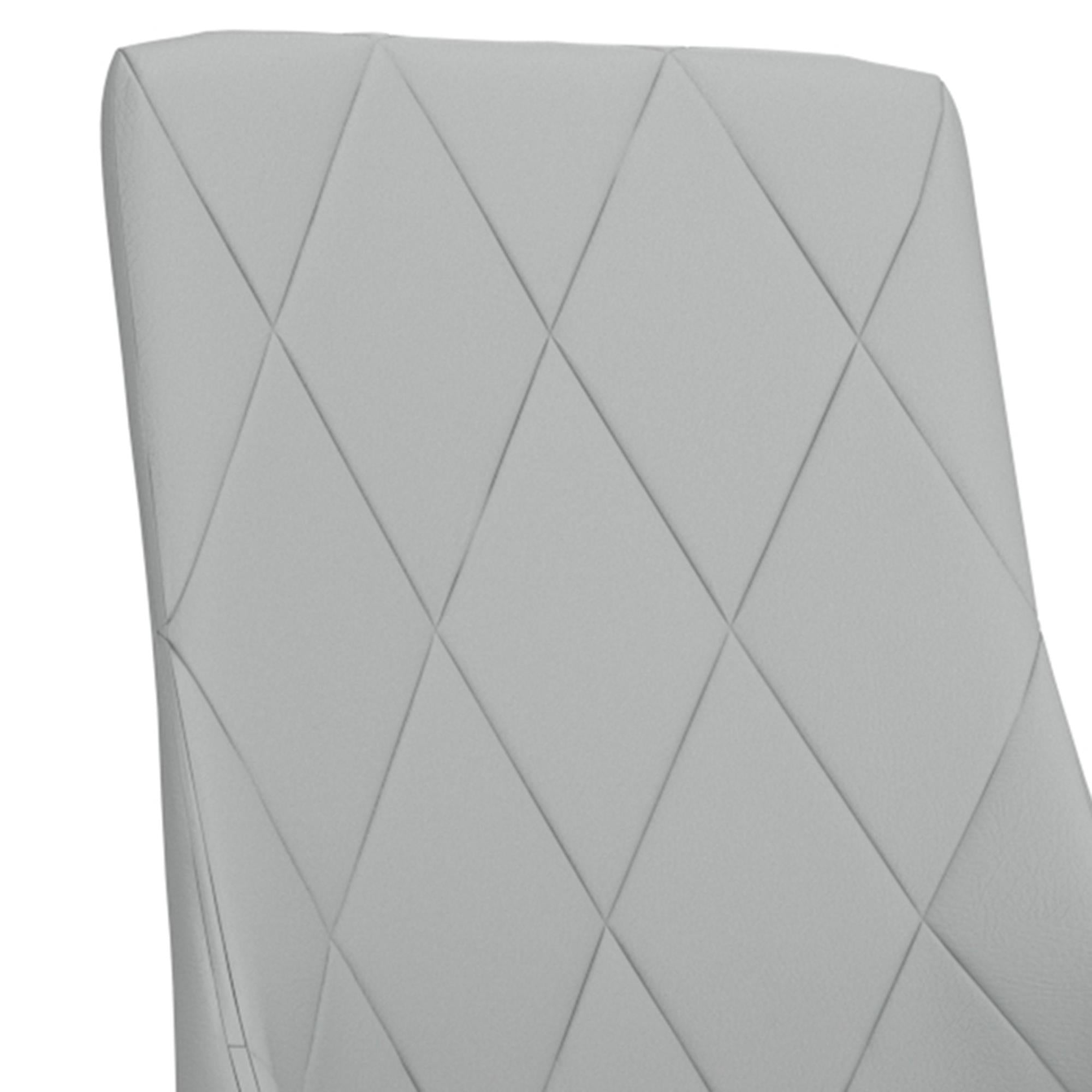  !nspire Antoine 202-573LG Dining Chair - Light Grey and Aged Gold IMAGE 6