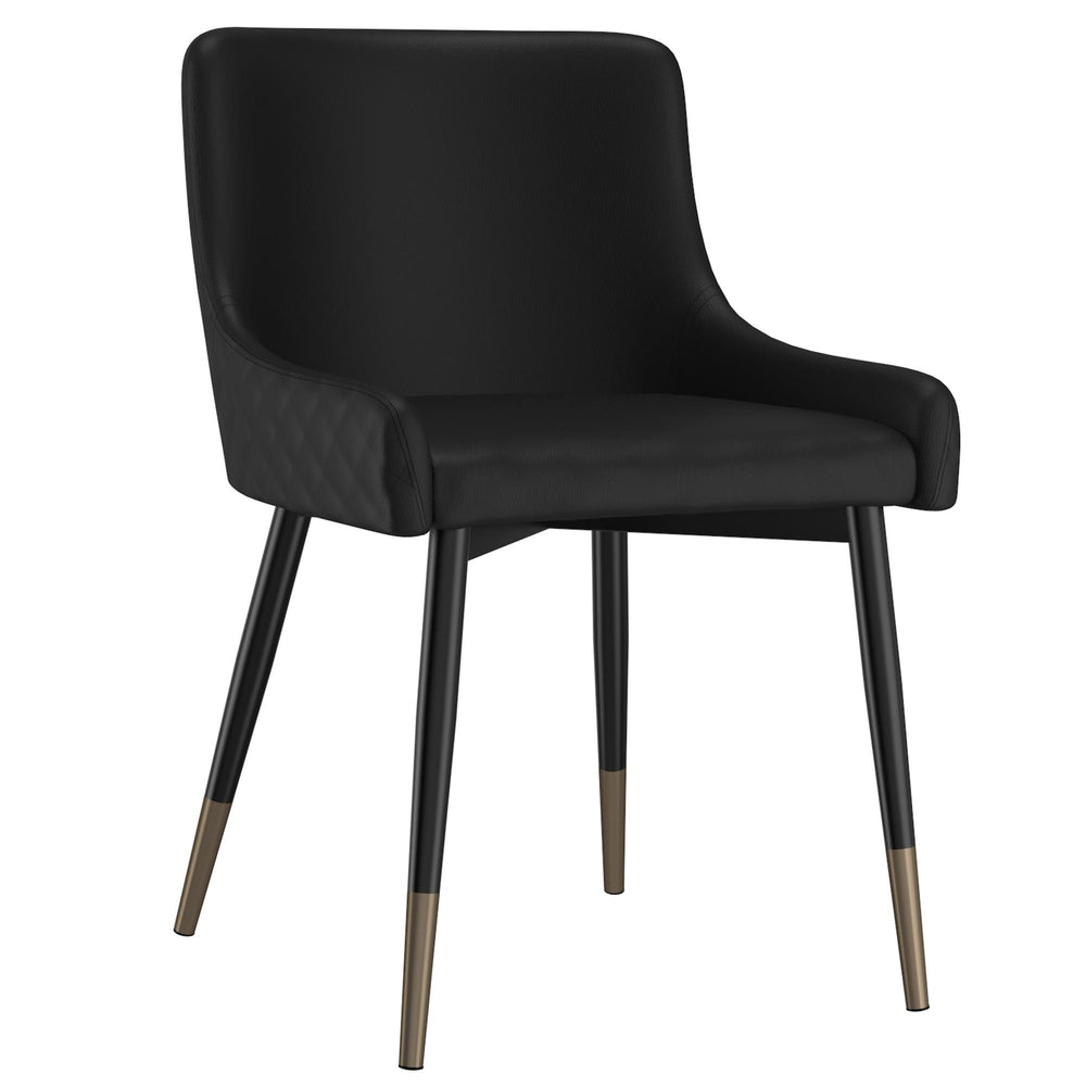  !nspire Xander 202-620BK Dining Chair - Black IMAGE 1