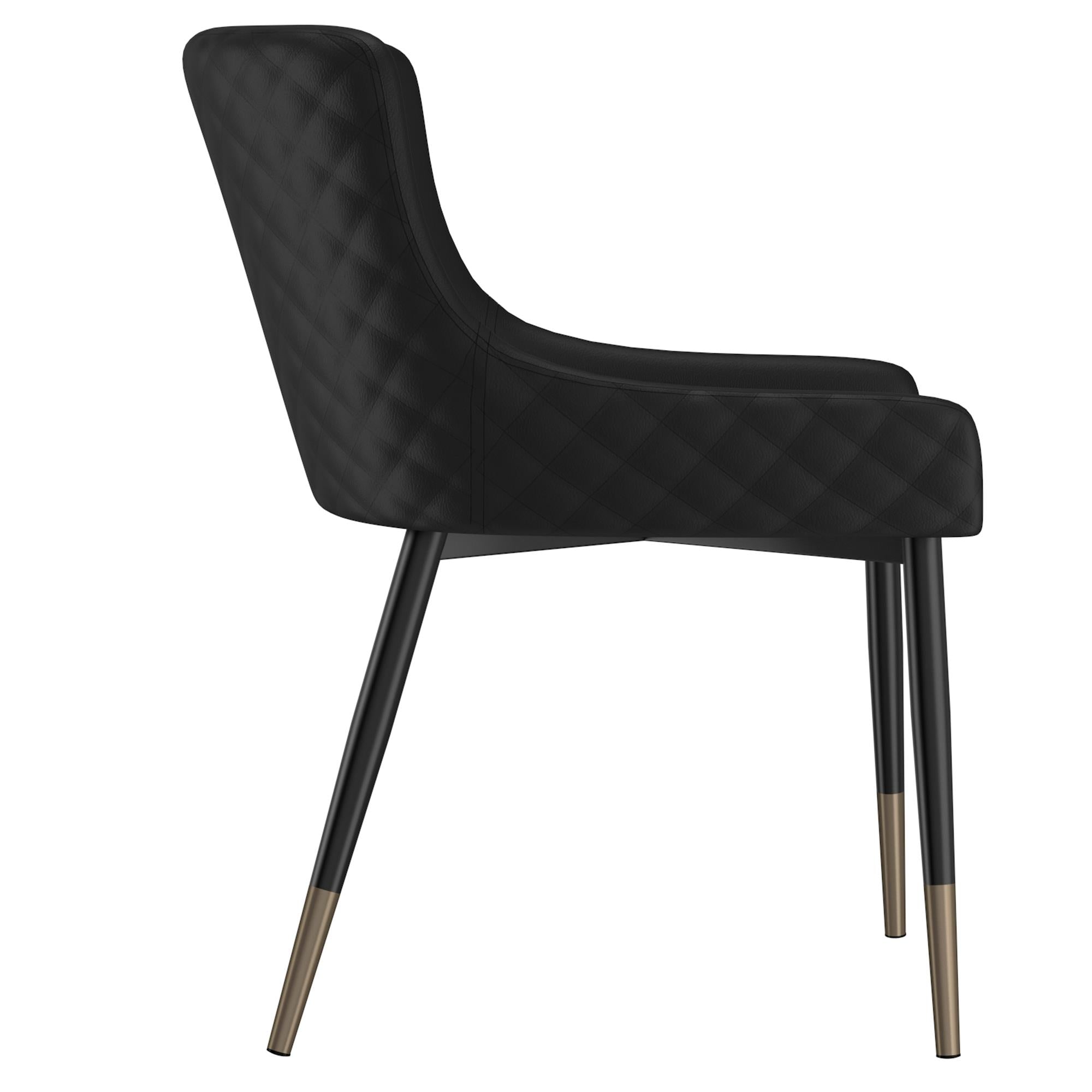  !nspire Xander 202-620BK Dining Chair - Black IMAGE 5