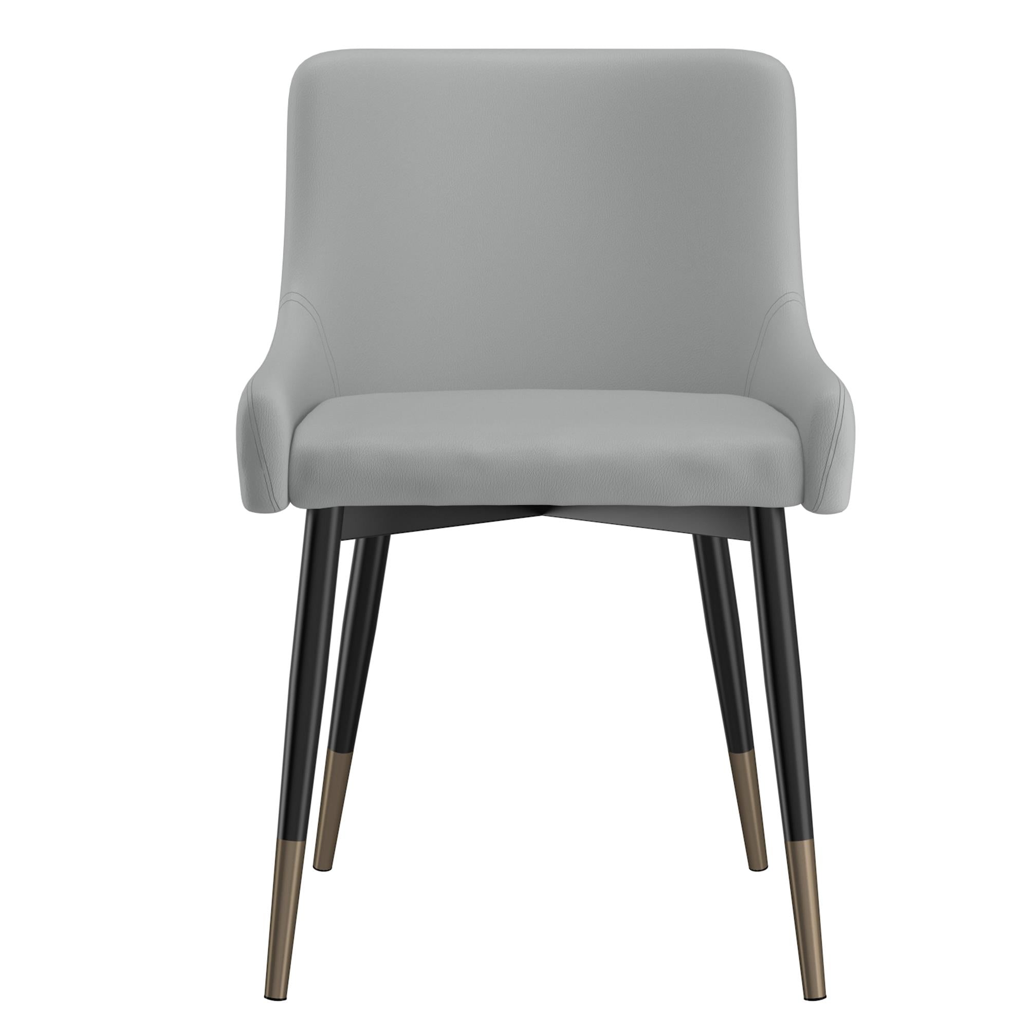  !nspire Xander 202-620LG Dining Chair - Light Grey and Black IMAGE 4