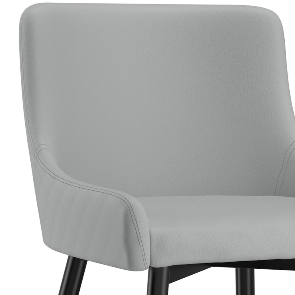  !nspire Xander 202-620LG Dining Chair - Light Grey and Black IMAGE 6