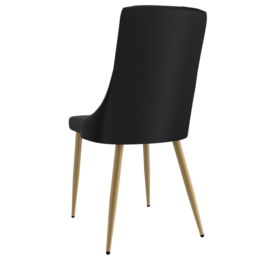  Worldwide Home Furnishings Eclipse/Antoine 7 pc Dinette 207-860BLK_573BK IMAGE 6
