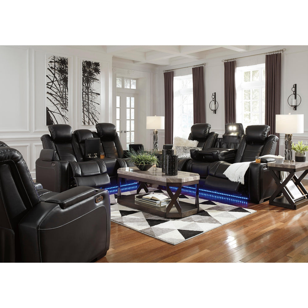  Signature Design by Ashley Party Time 3700315C Power Reclining Sofa with Adjustable Headrest IMAGE 20