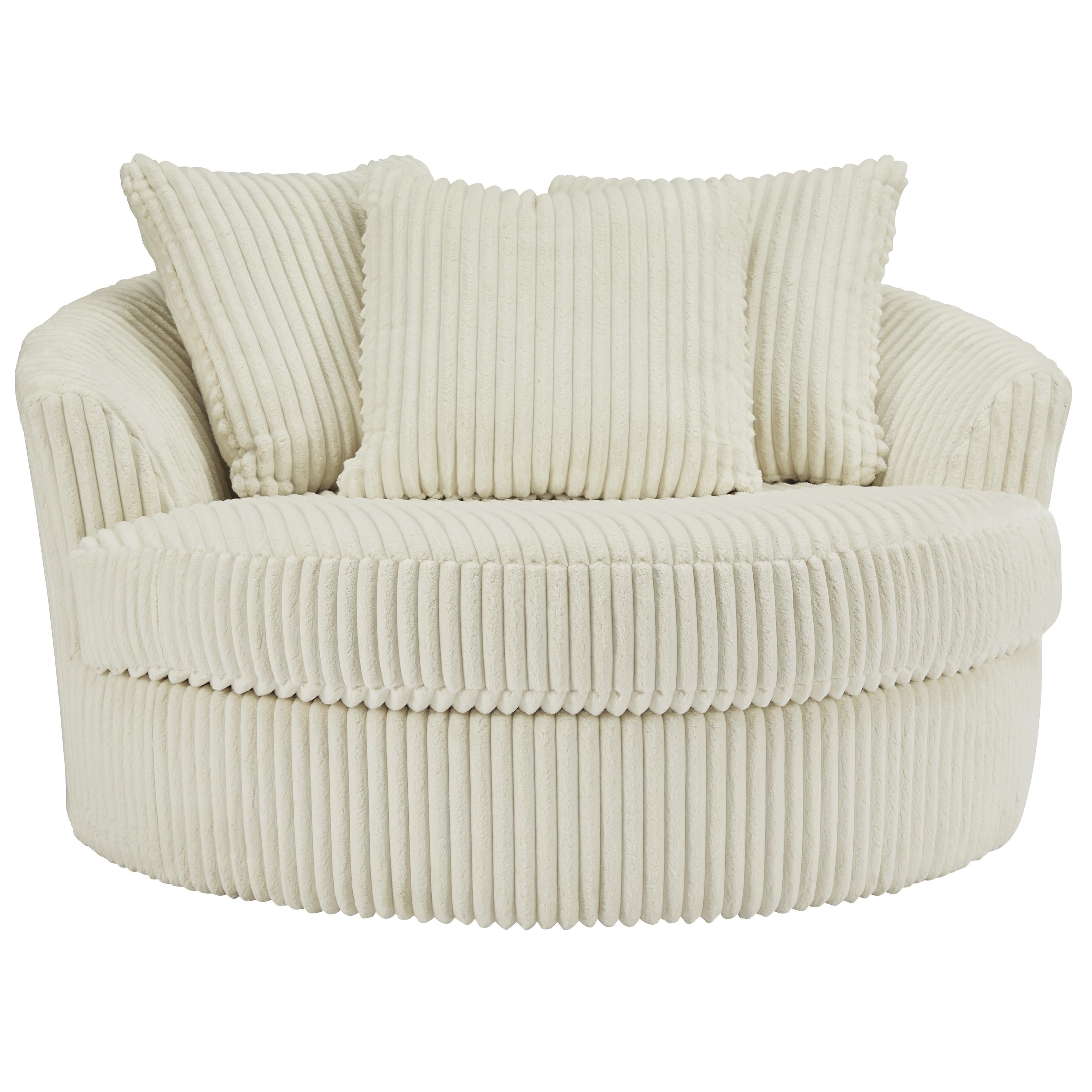  Signature Design by Ashley Lindyn 2110421 Oversized Swivel Accent Chair IMAGE 2