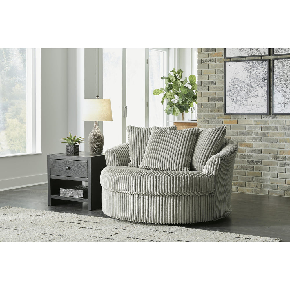  Signature Design by Ashley Lindyn 2110521 Oversized Swivel Accent Chair IMAGE 5