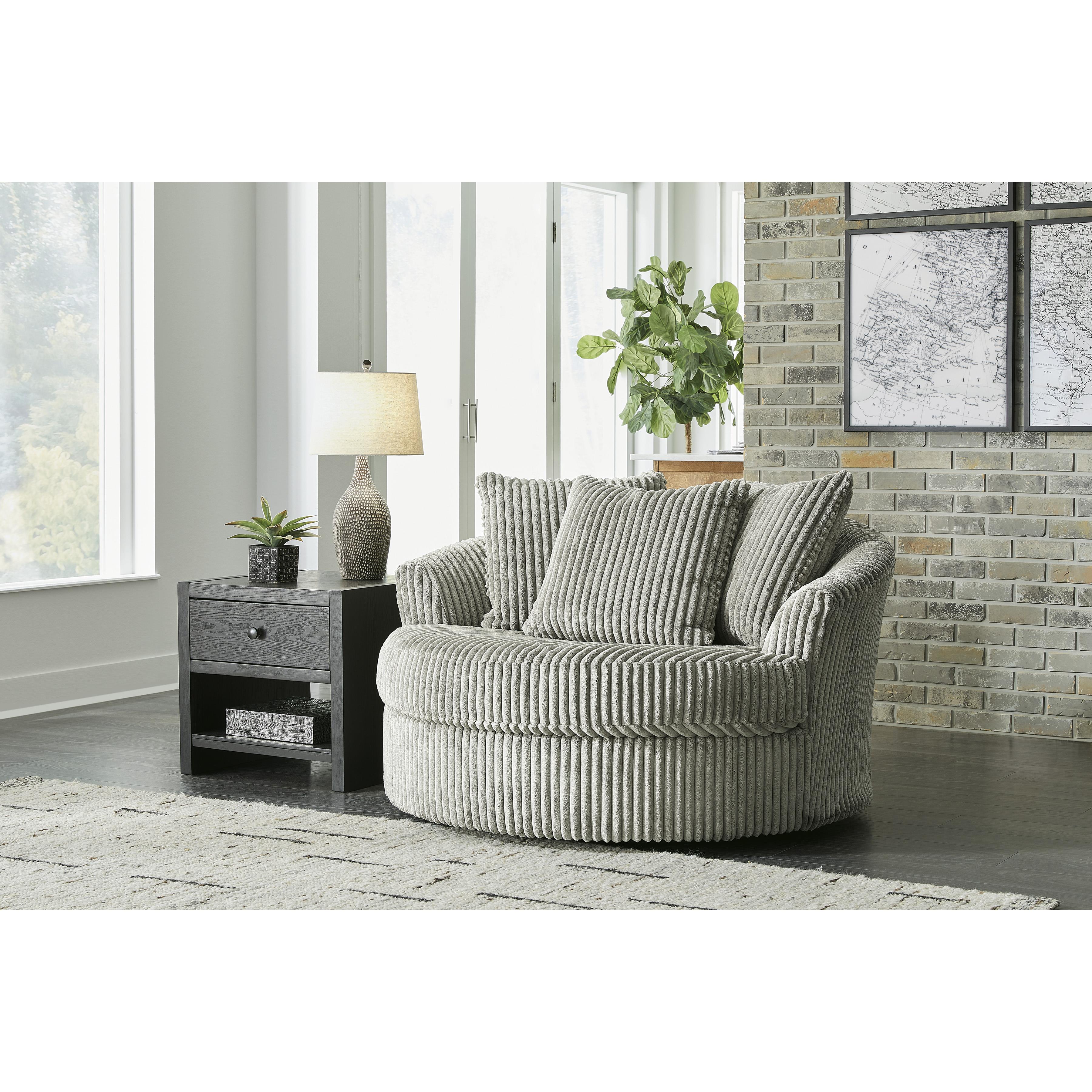  Signature Design by Ashley Lindyn 2110521 Oversized Swivel Accent Chair IMAGE 5