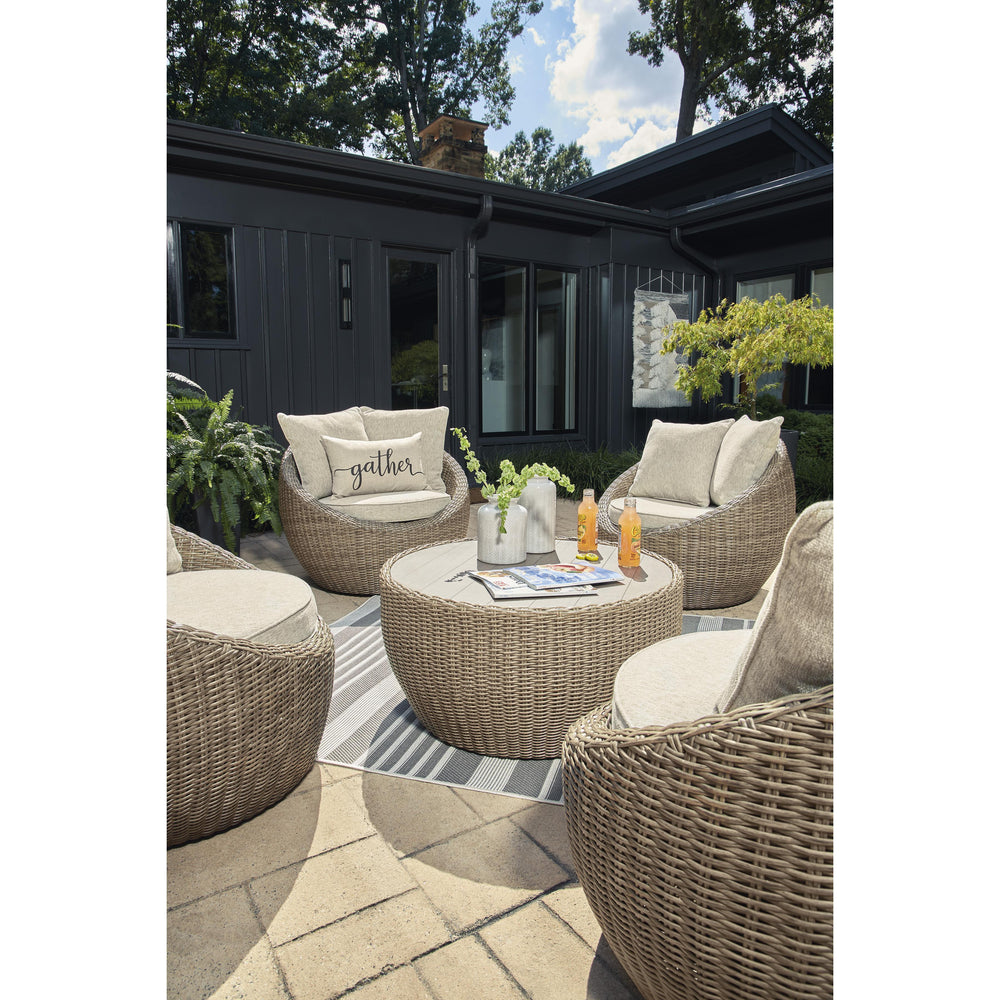  Signature Design by Ashley Danson P505-821 Swivel Lounge with Cushion IMAGE 11