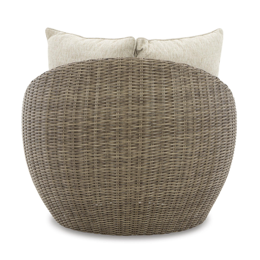  Signature Design by Ashley Danson P505-821 Swivel Lounge with Cushion IMAGE 4