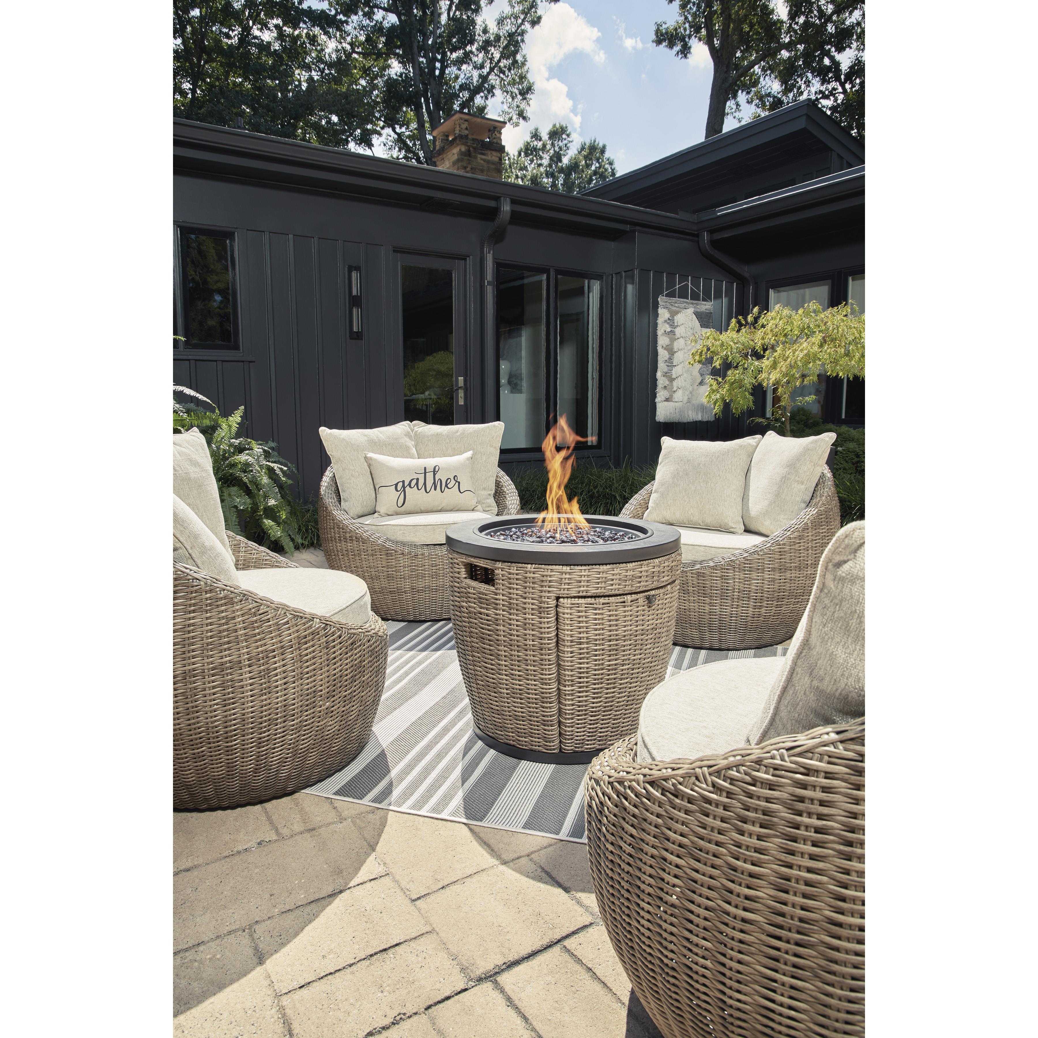  Signature Design by Ashley Danson P505-821 Swivel Lounge with Cushion IMAGE 8