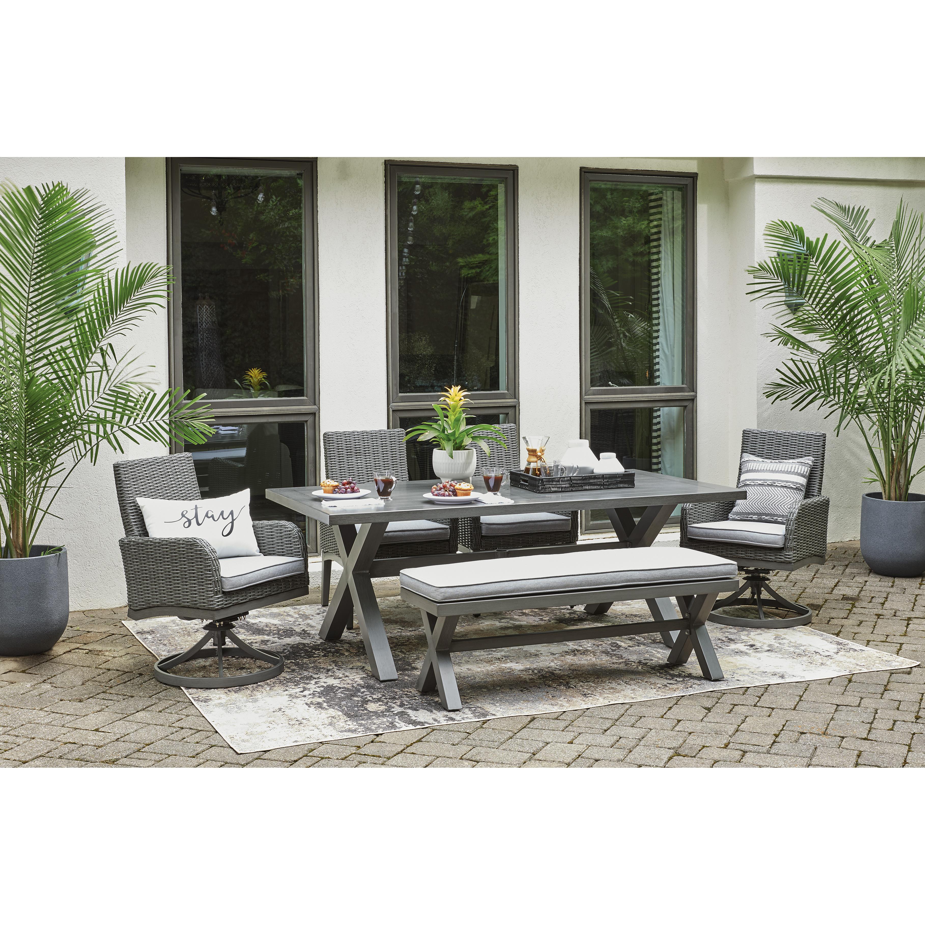  Signature Design by Ashley Elite Park P518-600 Bench with Cushion IMAGE 7