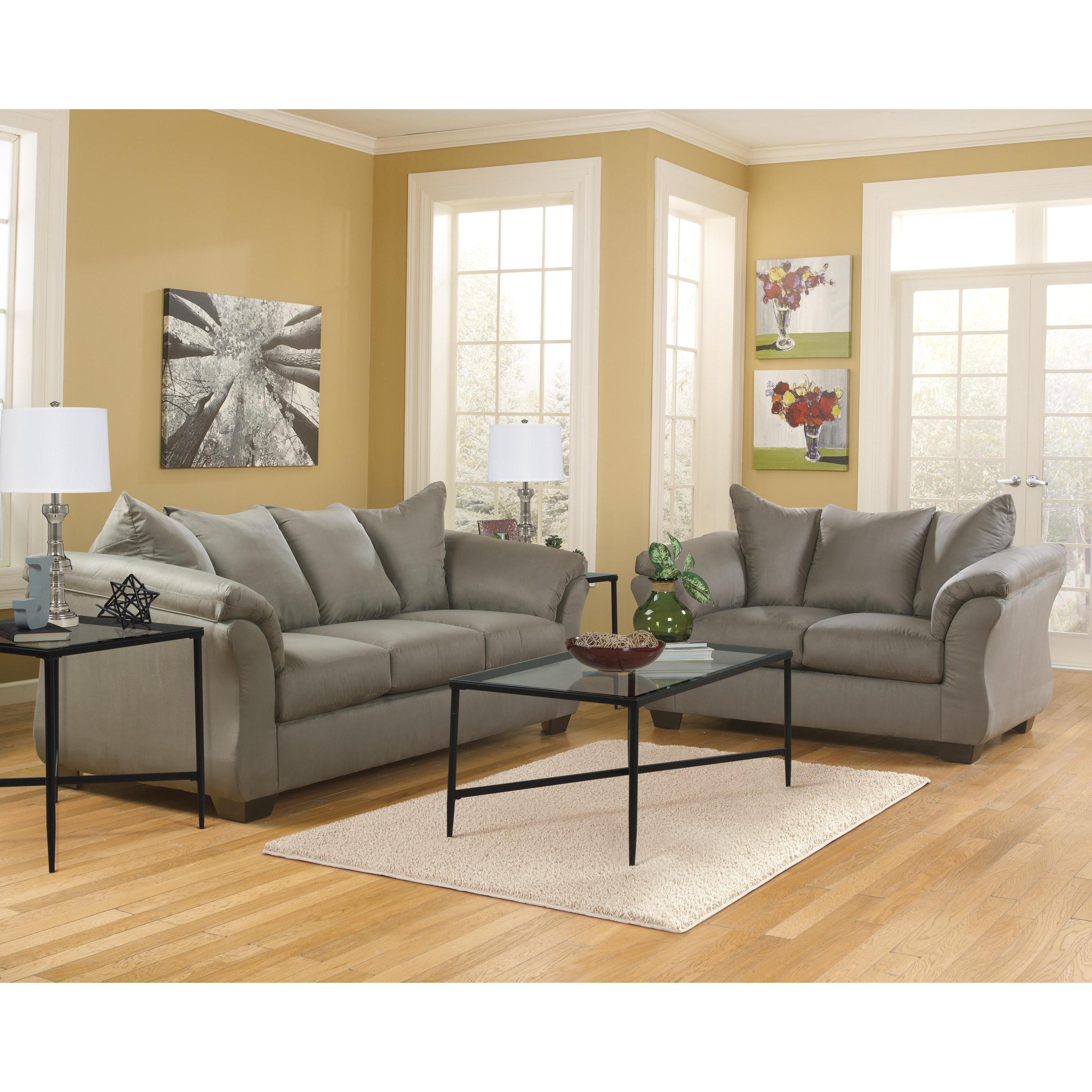  Signature Design by Ashley Darcy 75005U5 2 pc Living Room Set IMAGE 1