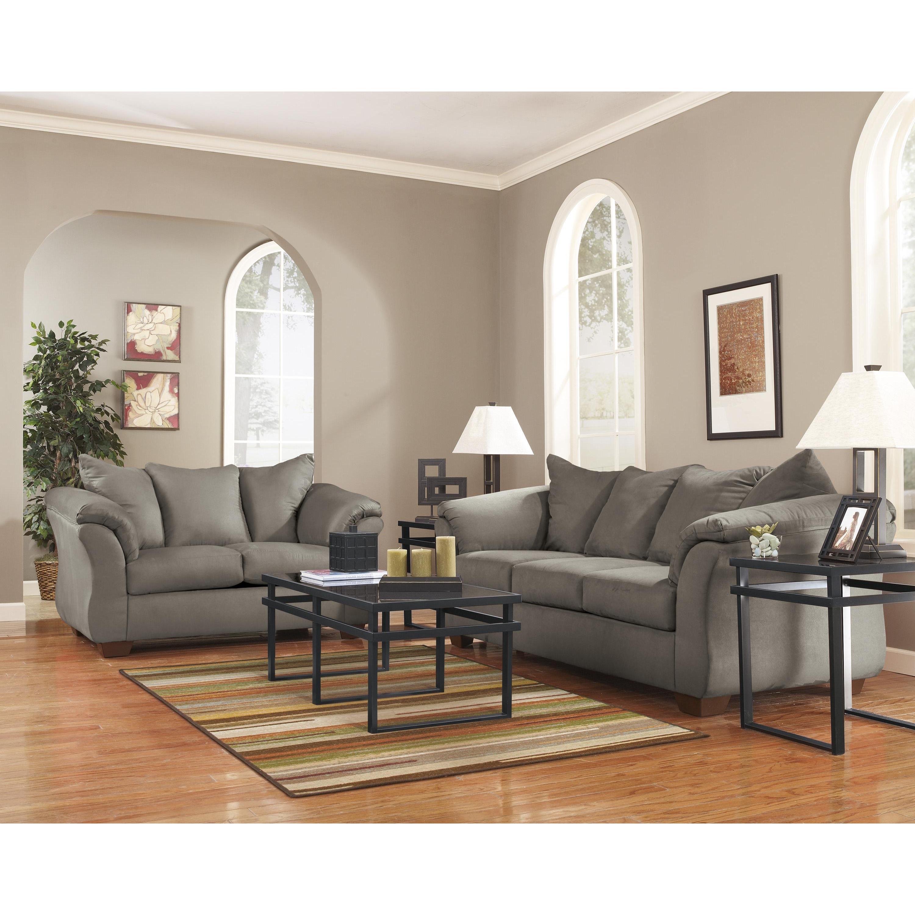  Signature Design by Ashley Darcy 75005U5 2 pc Living Room Set IMAGE 3