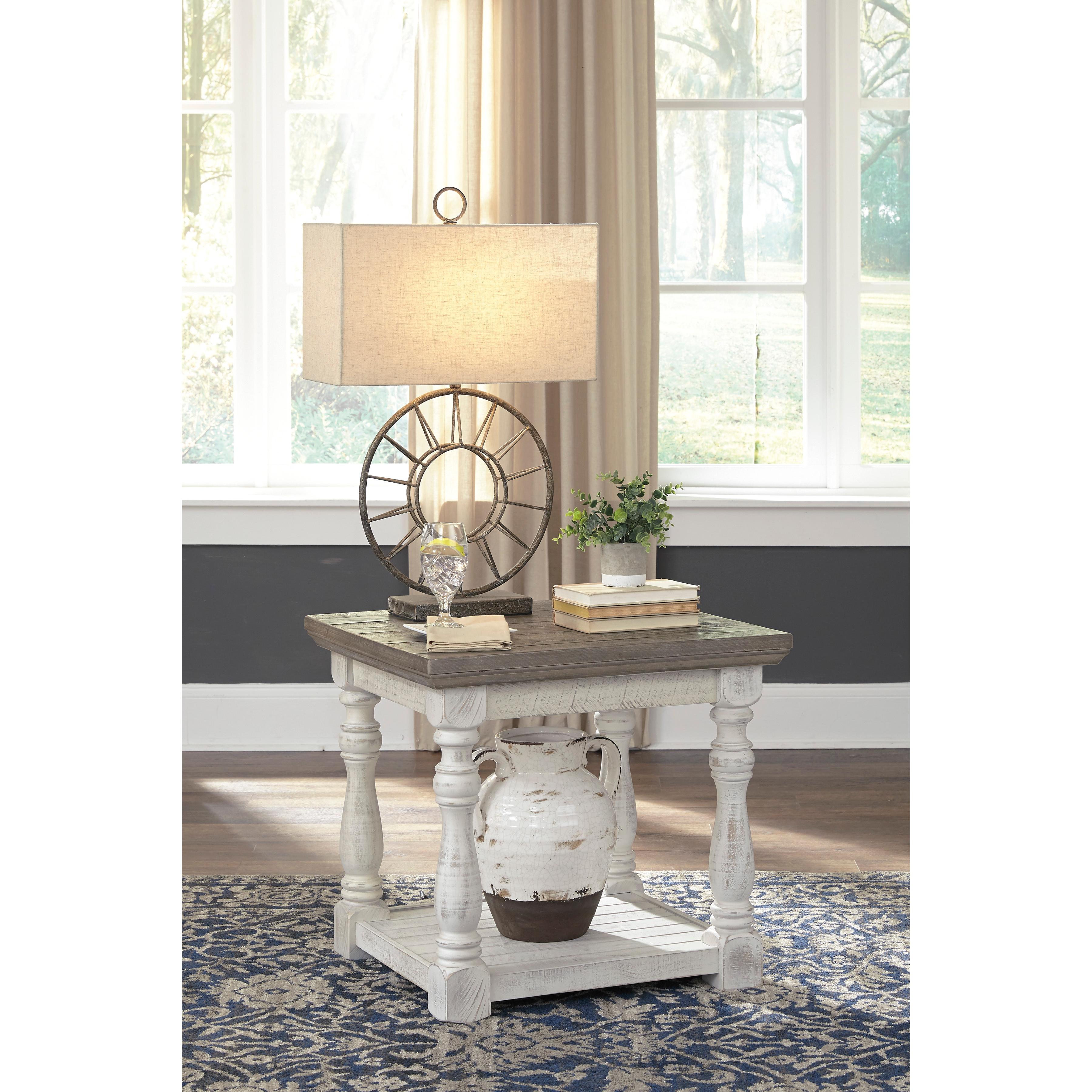  Signature Design by Ashley Havalance T814T1 Coffee Table and 2 End Tables IMAGE 4