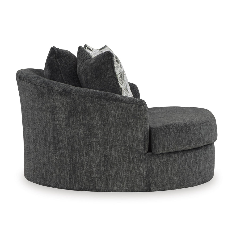  Signature Design by Ashley Biddeford 3550421 Oversized Swivel Accent Chair IMAGE 3