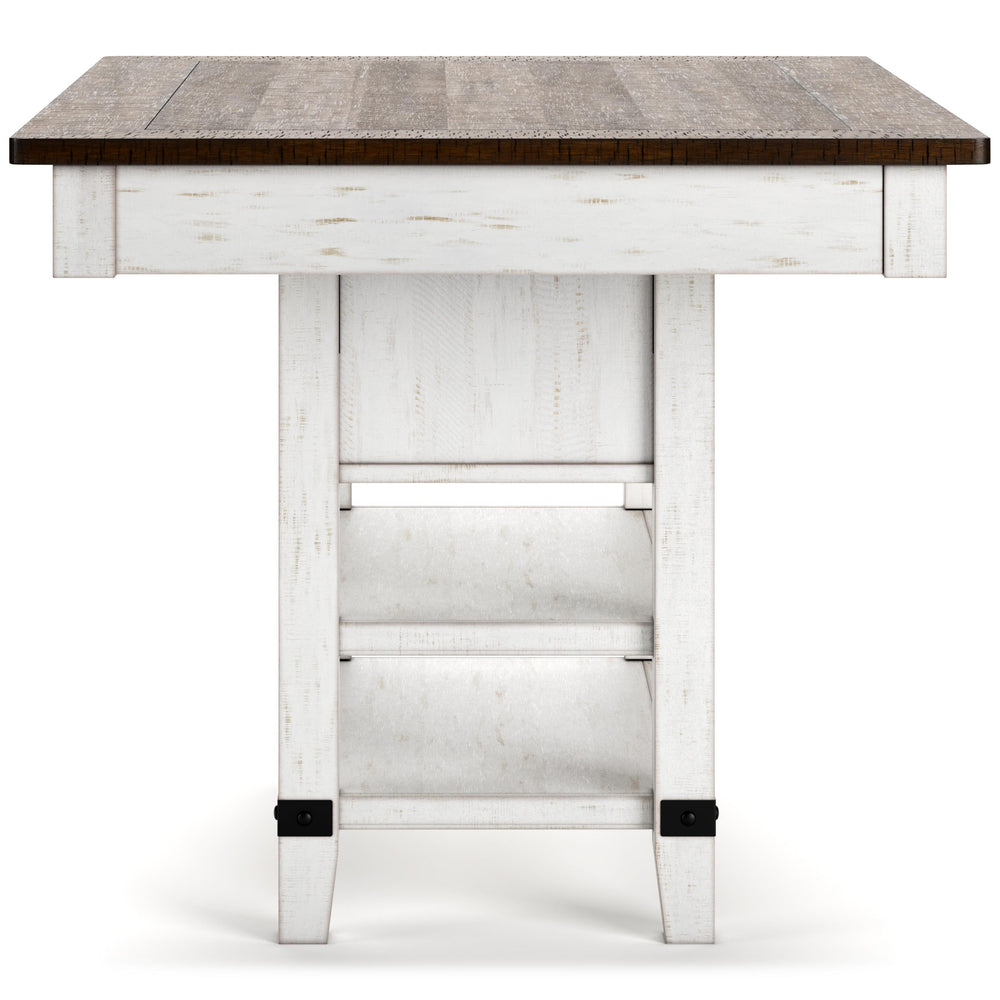  Signature Design by Ashley Valebeck D546-32 Rectangular Dining Room Counter Table IMAGE 4