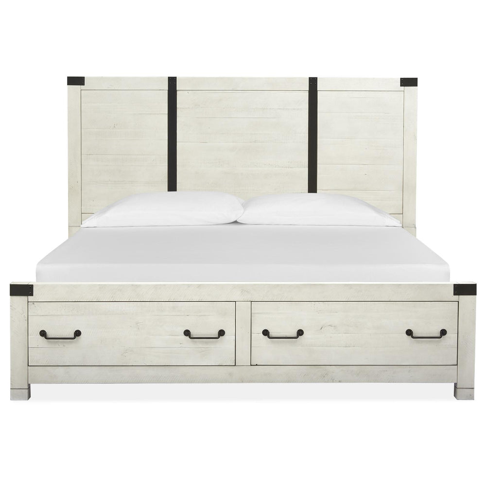  Magnussen Chesters Mill B5405-75 Complete Cal.King Panel Storage Bed IMAGE 3